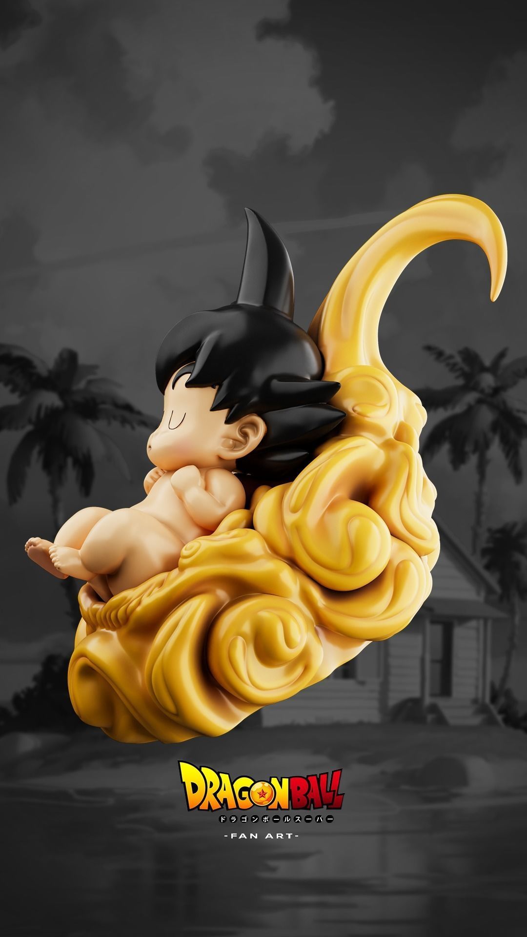GOKU BABY GOKU BEBE 3D model 3D printable CGTrader