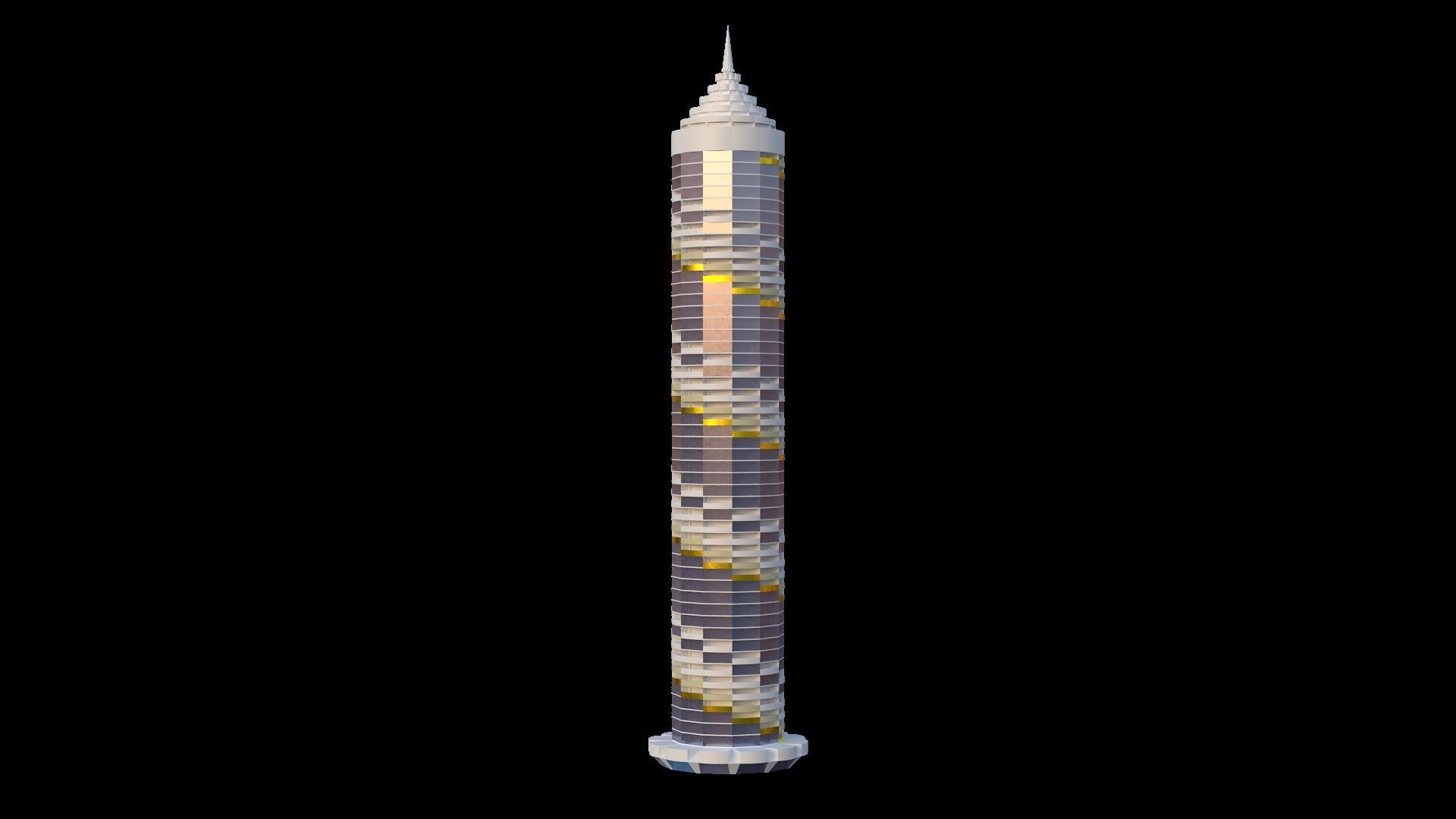 Set of Low Poly Buildings free VR / AR / low-poly 3D model | CGTrader