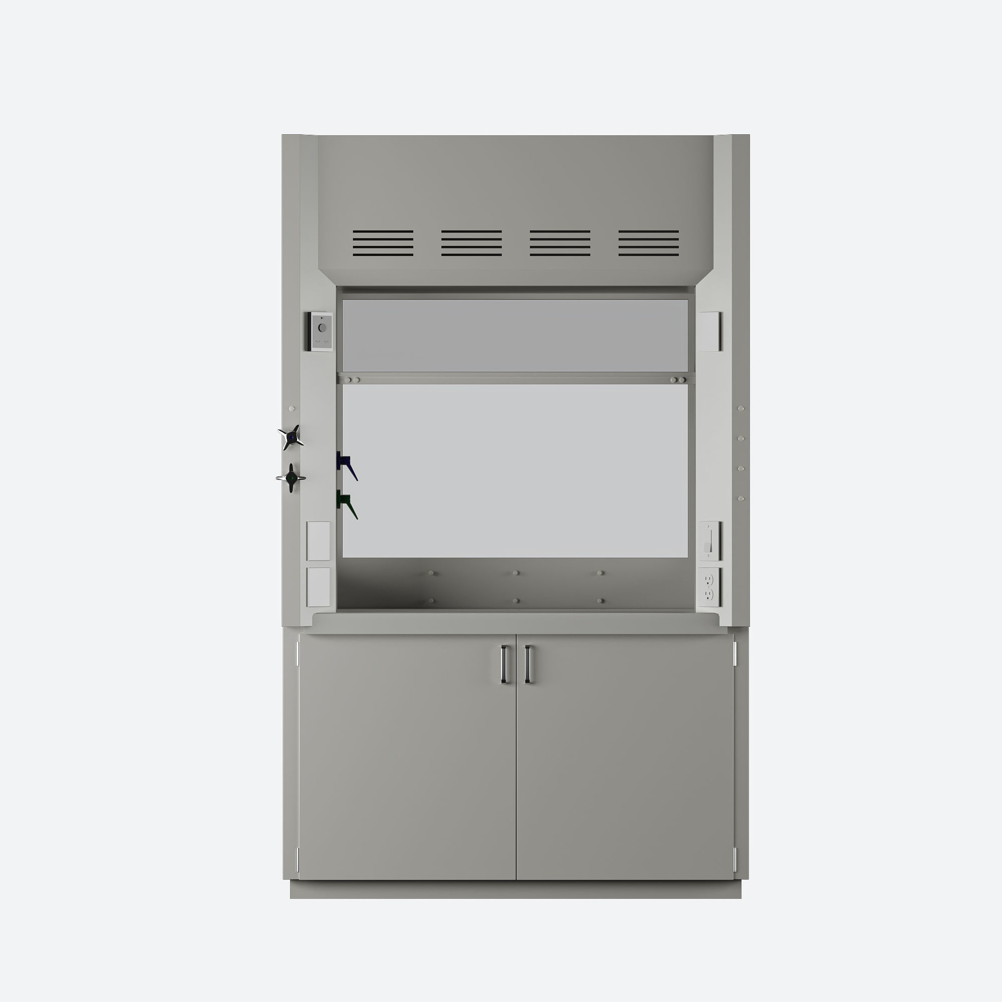 Lab Fume Hood 3D model CGTrader