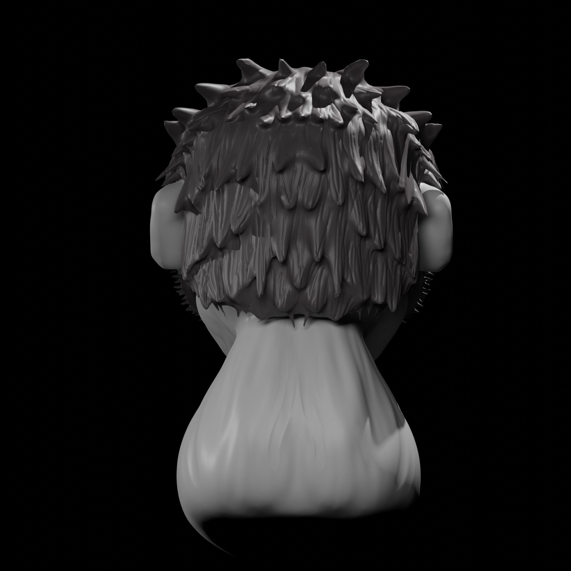 Ganondorf Head Sculpt from The Legend of Zelda Ocarina of Time 3D model