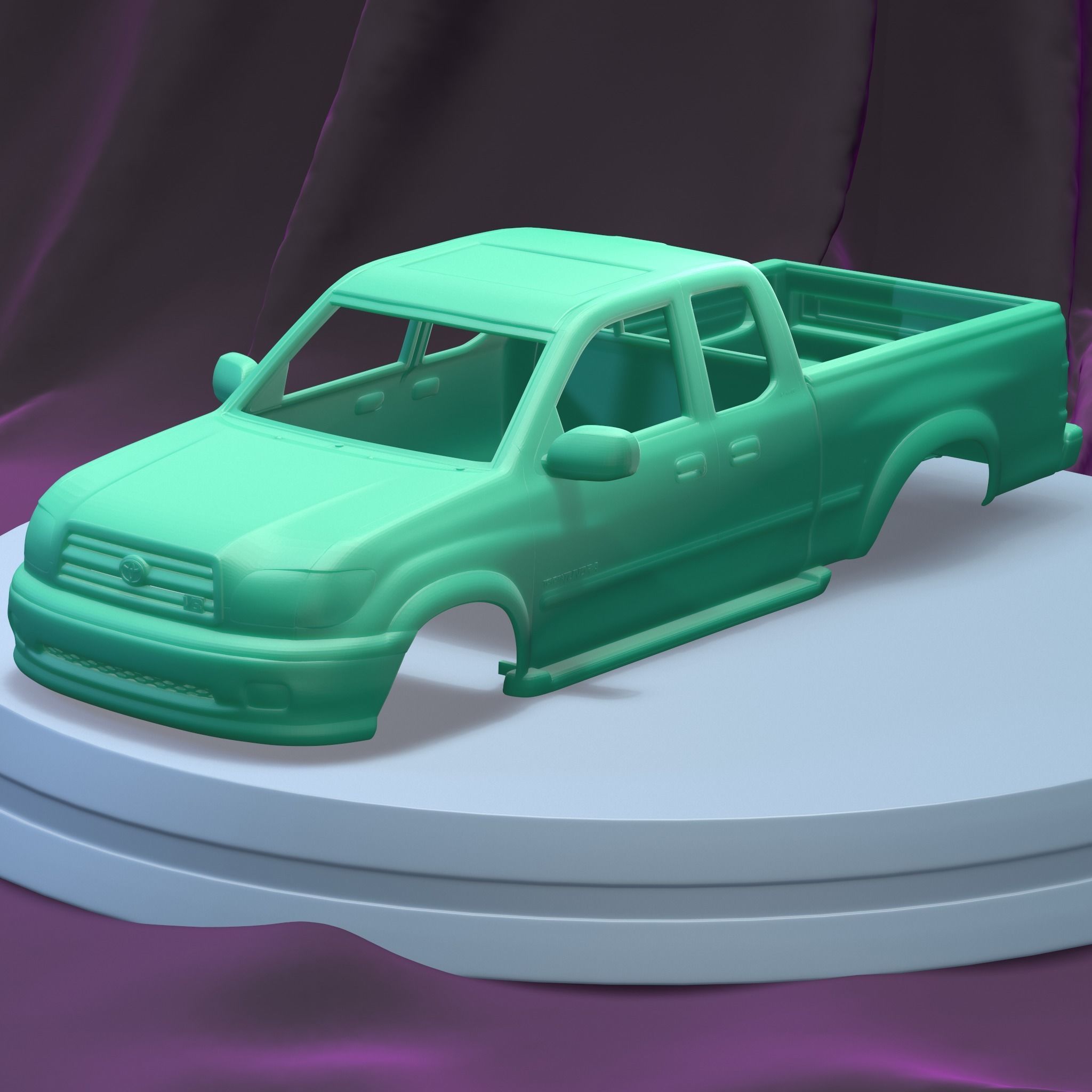 TOYOTA TUNDRA ACCESS CAB SR5 1999 PRINTABLE CAR BODY 3D Model 3D toyota-tundra-access-cab-sr5-1999-printable-car-body-3d-model-3d