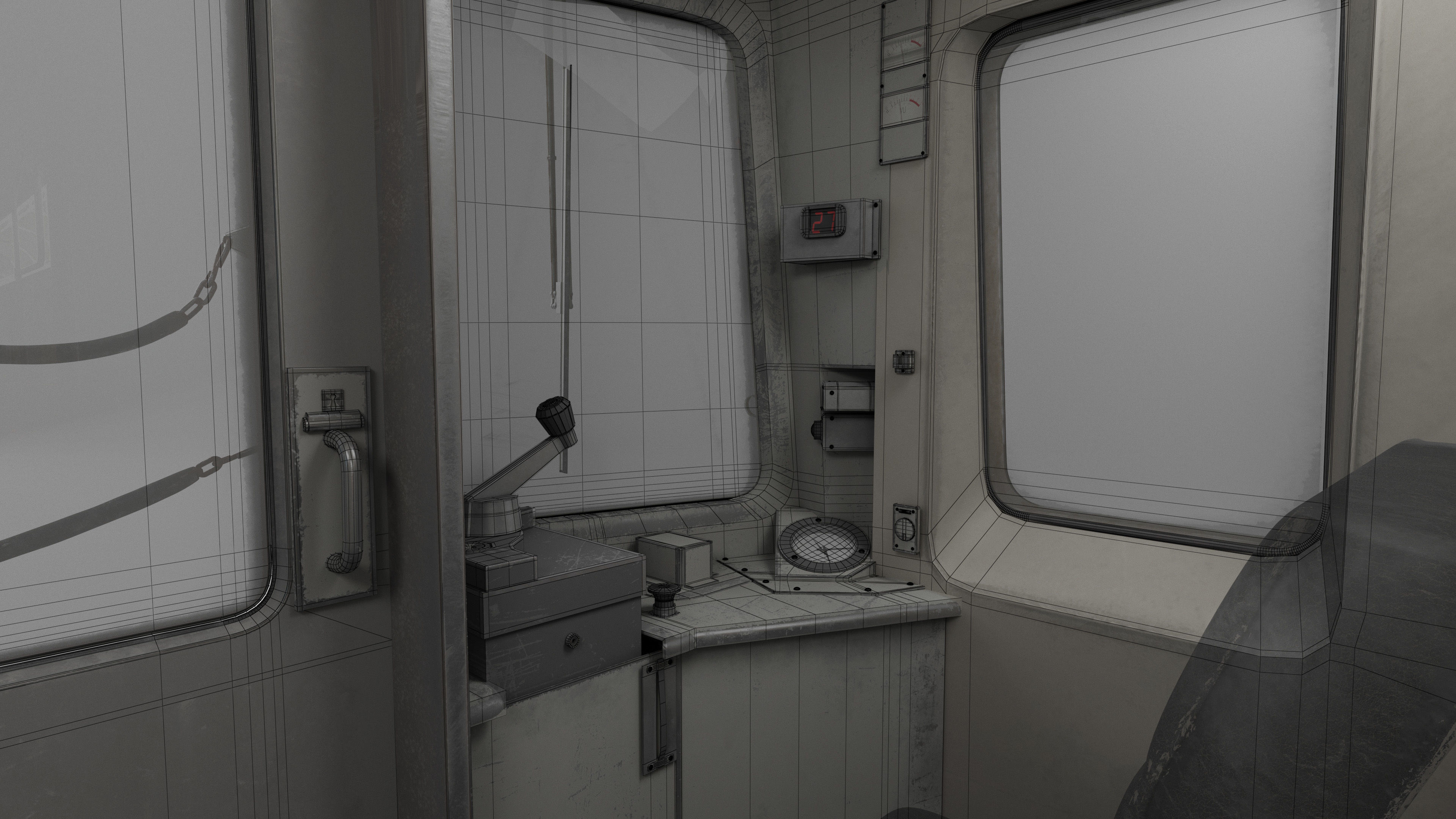 R68 New York City Subway car 3D model | CGTrader