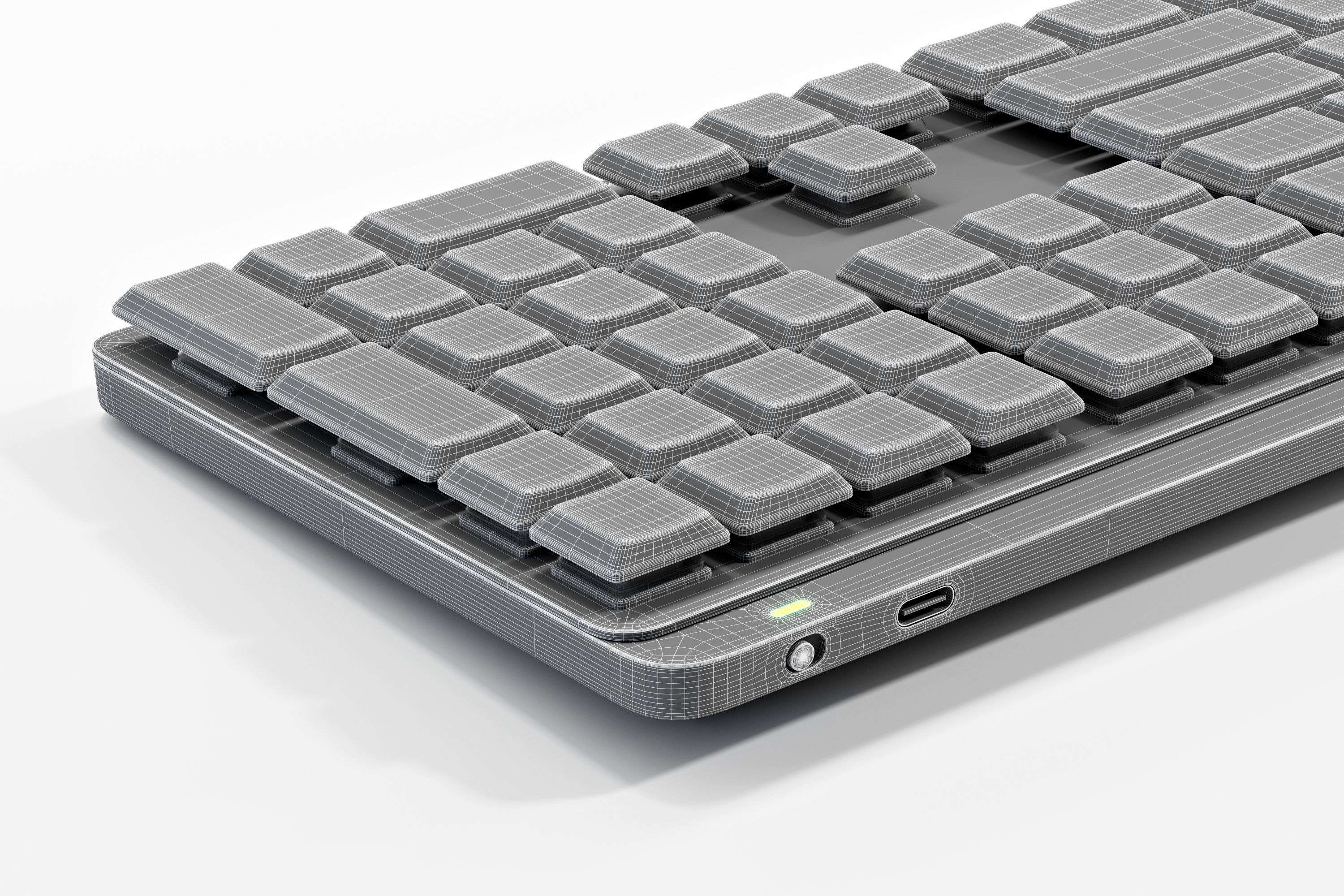 Logitech MX Mechanical - Low Profile Keyboard 3D model | CGTrader