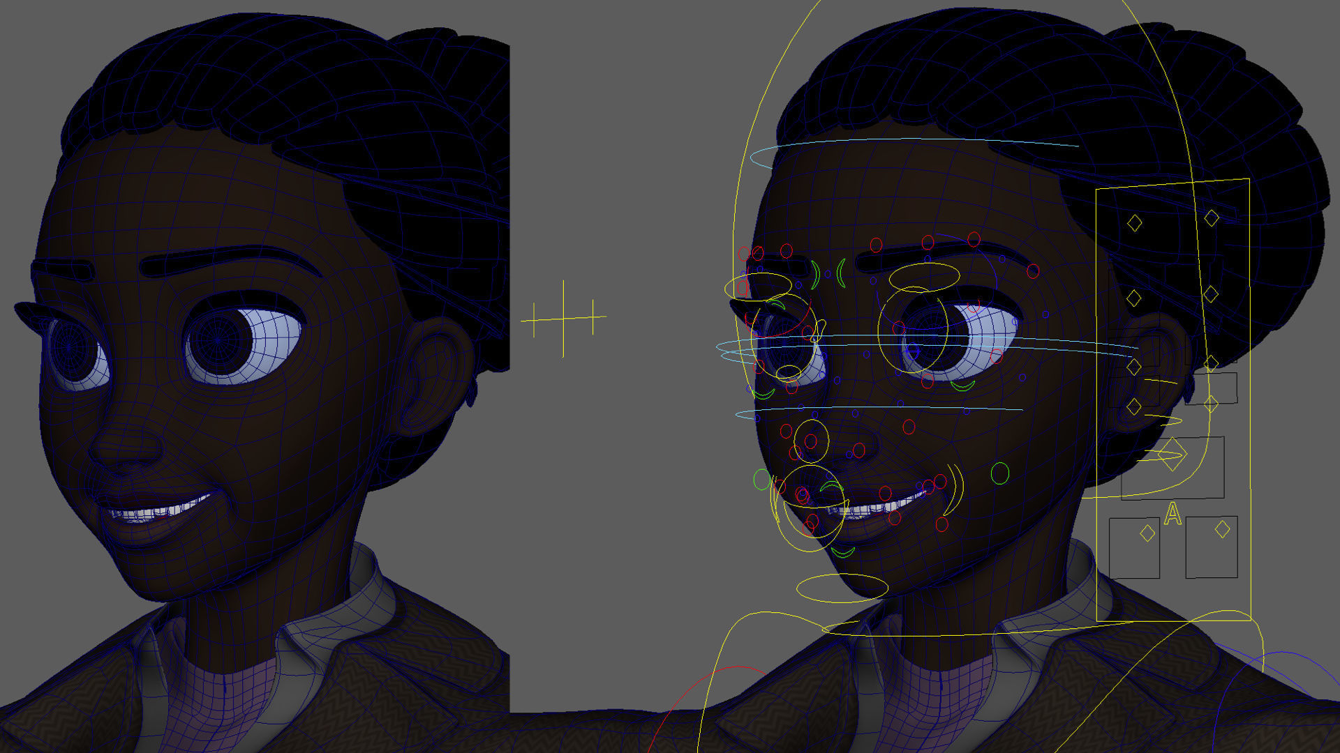 Stylized Ethnic Rigs - African American 3D model rigged | CGTrader