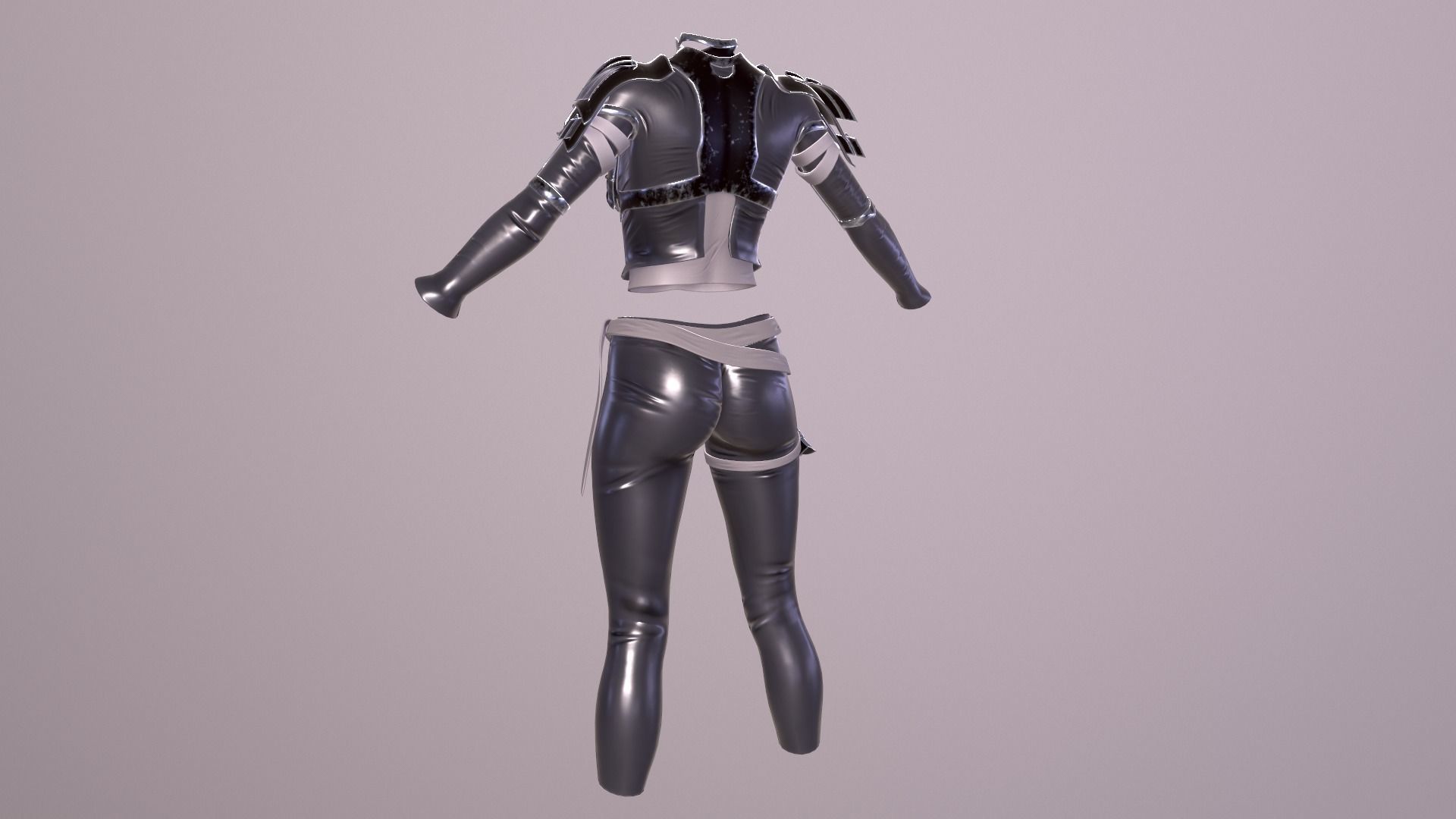 3D model female stylized fantasy armor VR / AR / low-poly | CGTrader