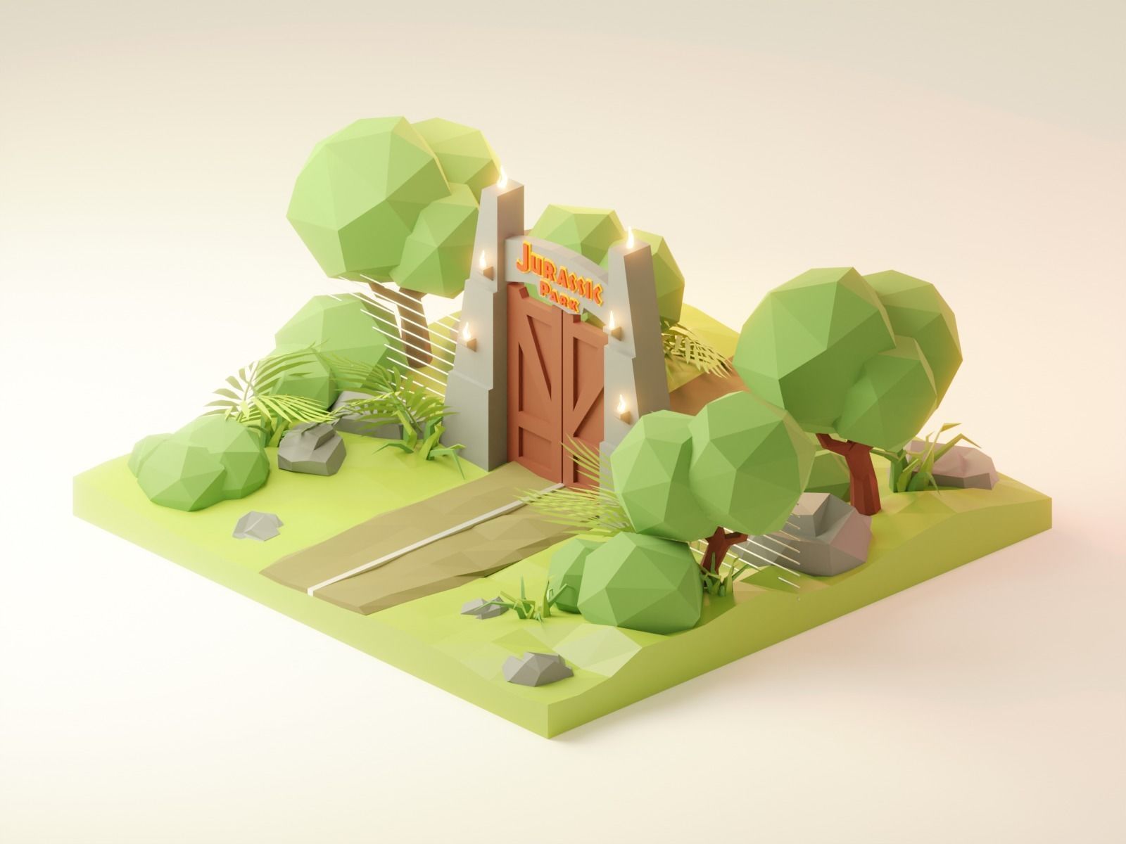 25 3d model render in blender 3D model | CGTrader