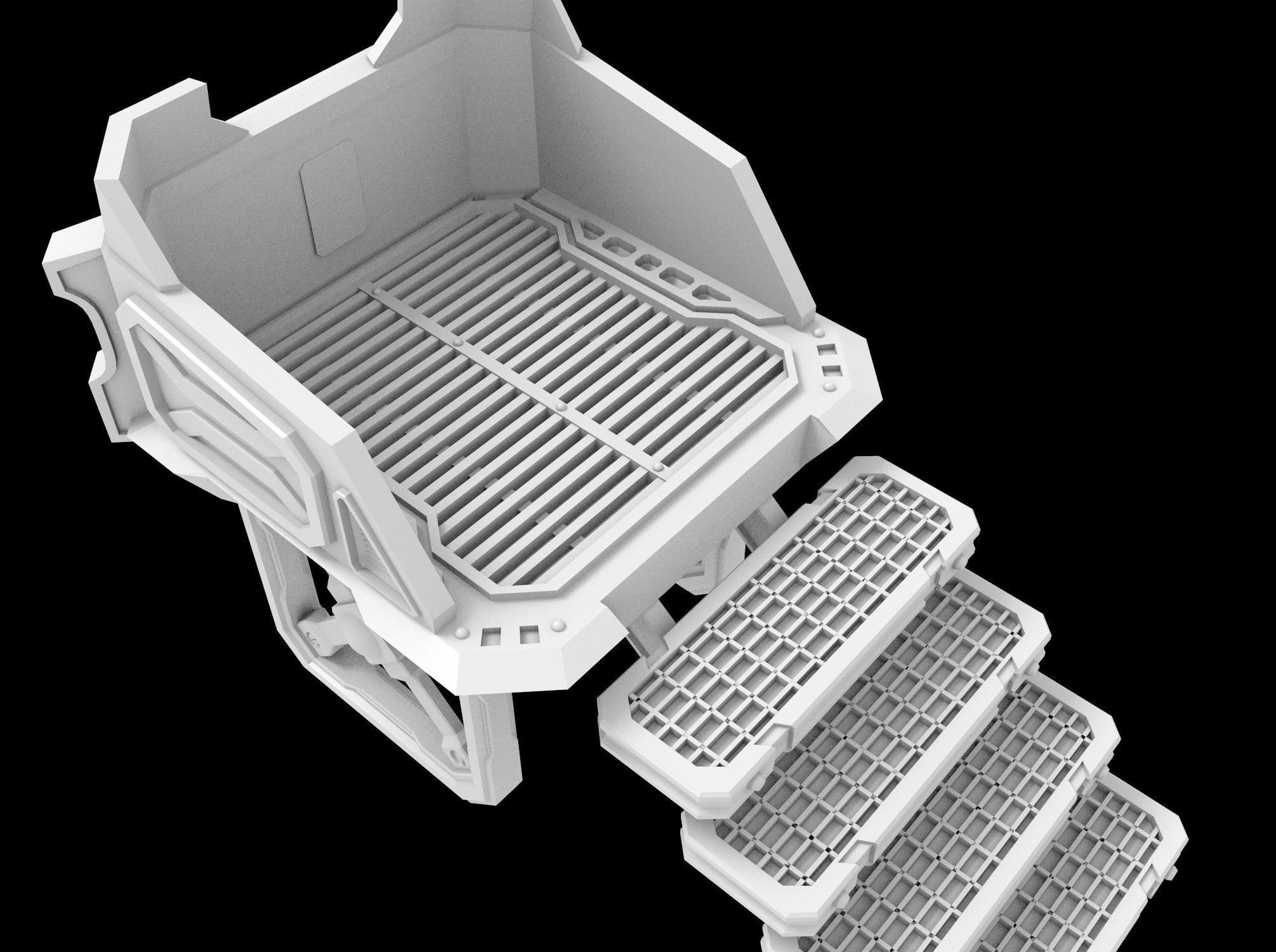 PLATFORM 2 3D PRINTABLE MODEL 3D model 3D printable CGTrader