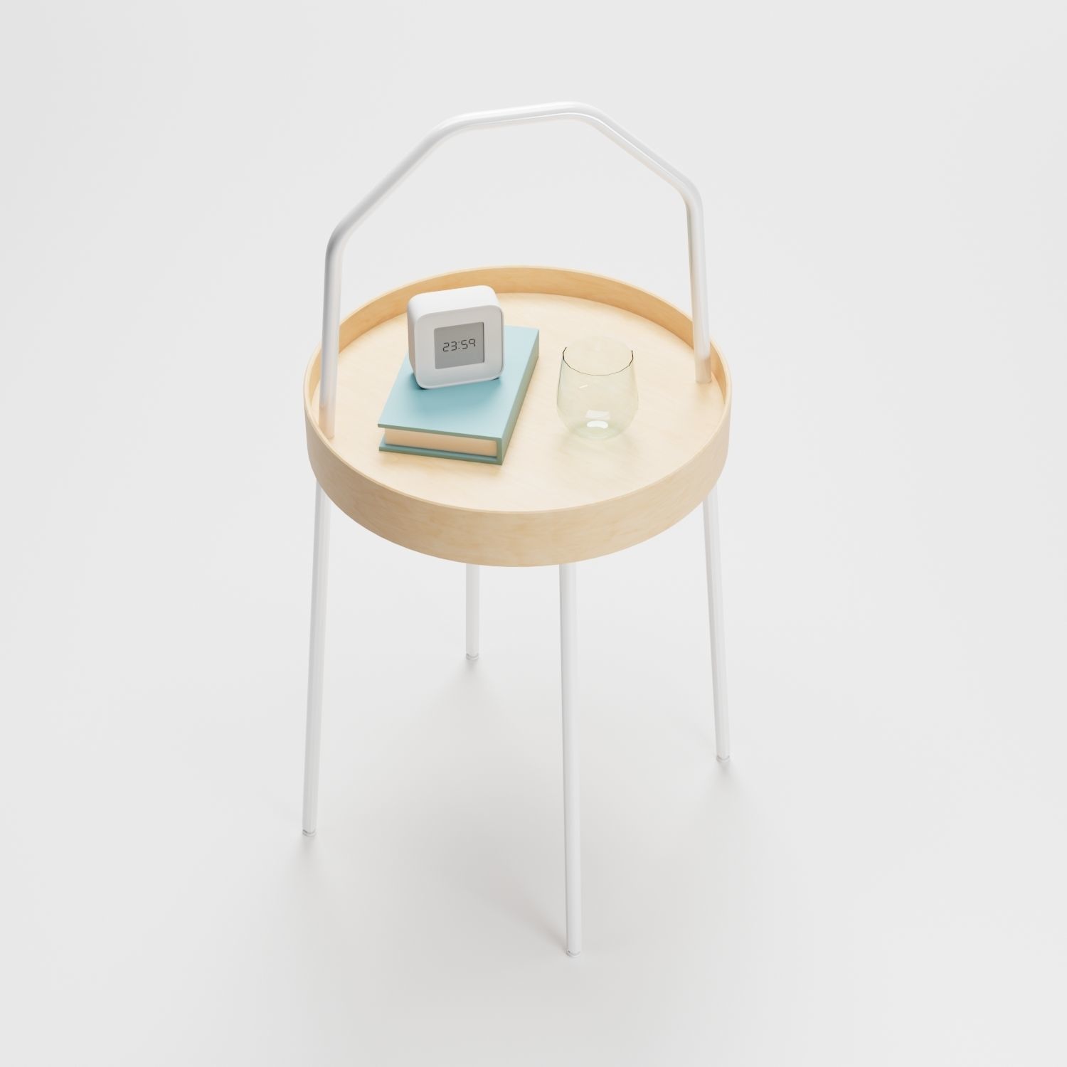 Ikea Burvik Side Table 3D model CGTrader