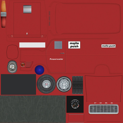 Fire Truck 3D model | CGTrader