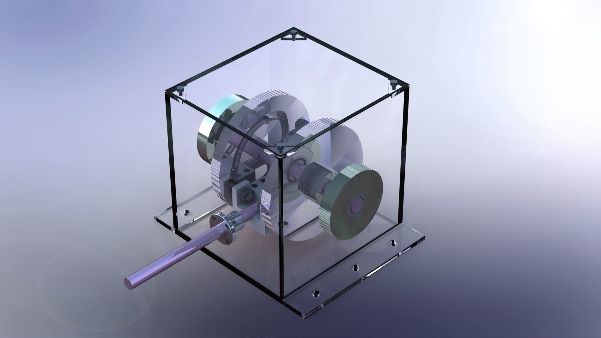 Cam and Follower Mechanism 3D model CGTrader