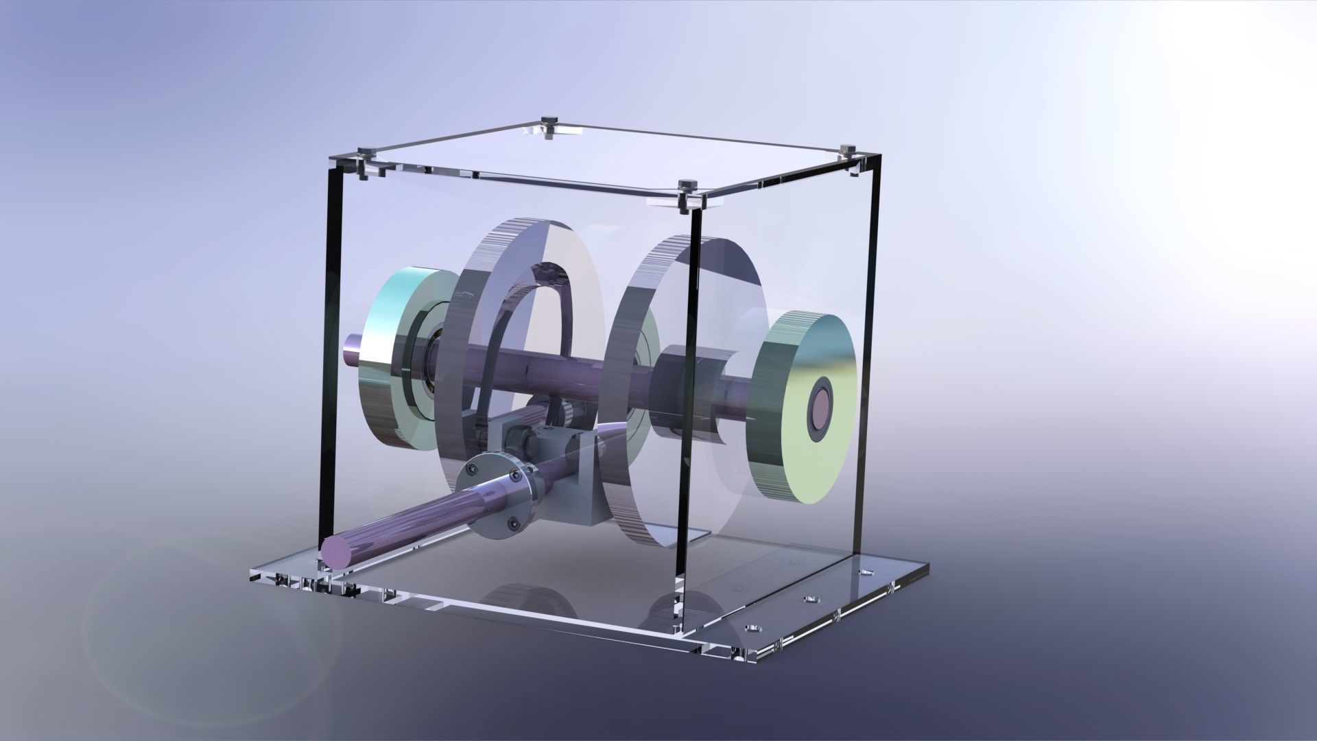 Cam and Follower Mechanism 3D model CGTrader