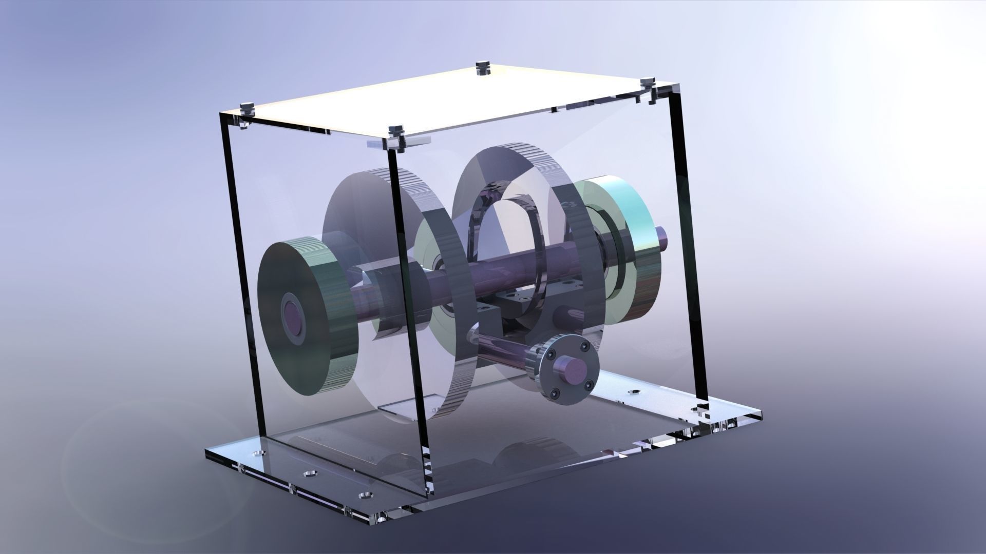 Cam and Follower Mechanism 3D model CGTrader