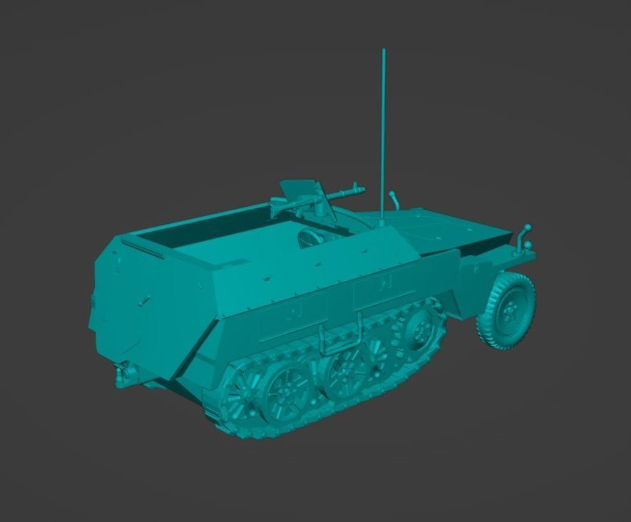Maquette Dragon 1/35 Sd.Kfz.250/1 - Véhicule Allemand WW2 - Ref 6100 - Occasion