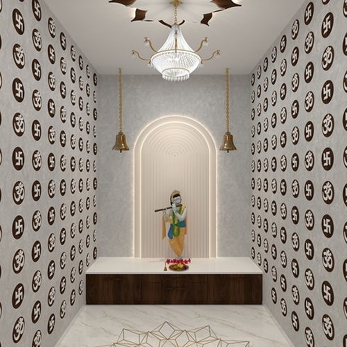 Pooja Room 3D model animated CGTrader Pooja Room 3D model animated CGTrader