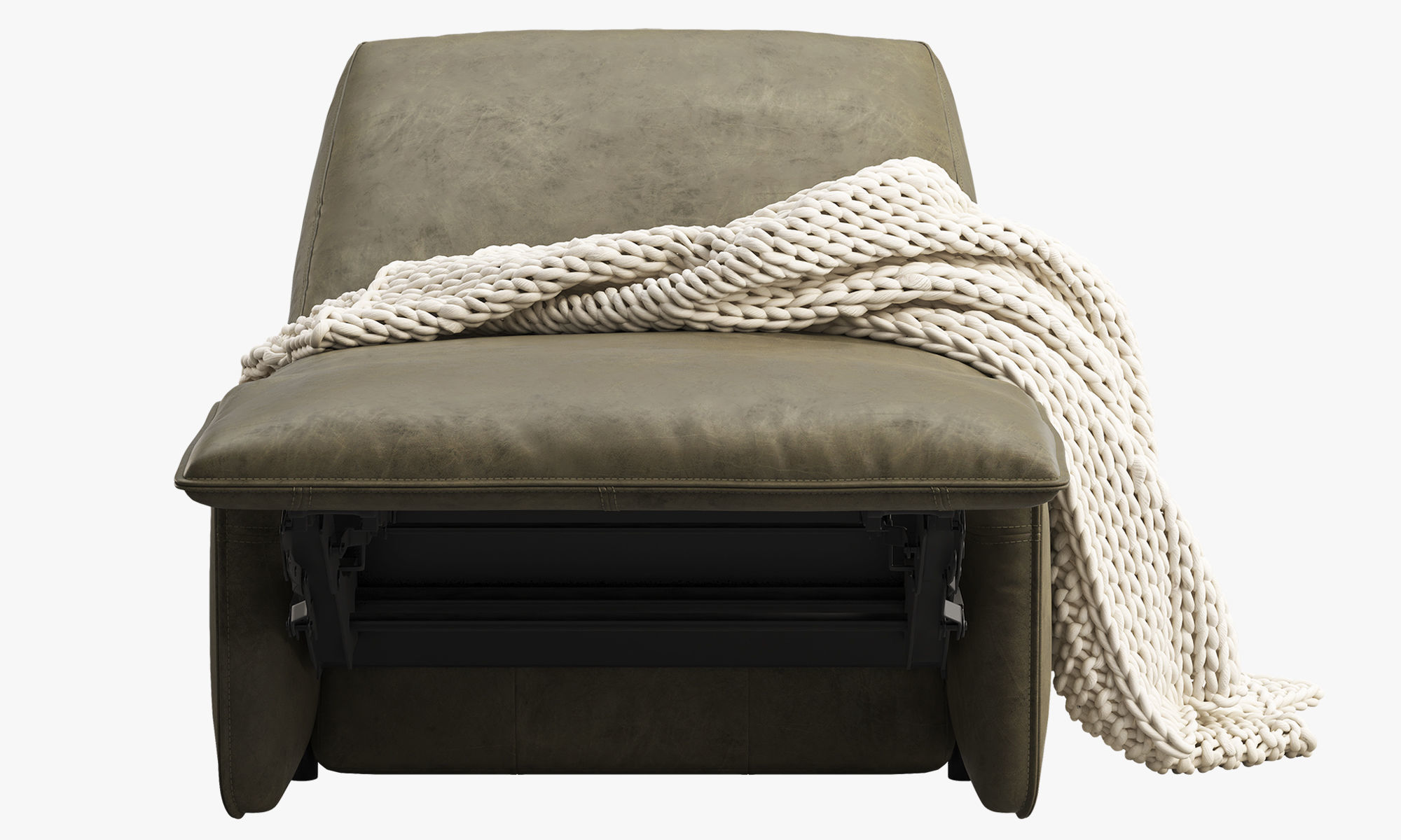 Joybird Clover Leather Chair option 3 3D model CGTrader