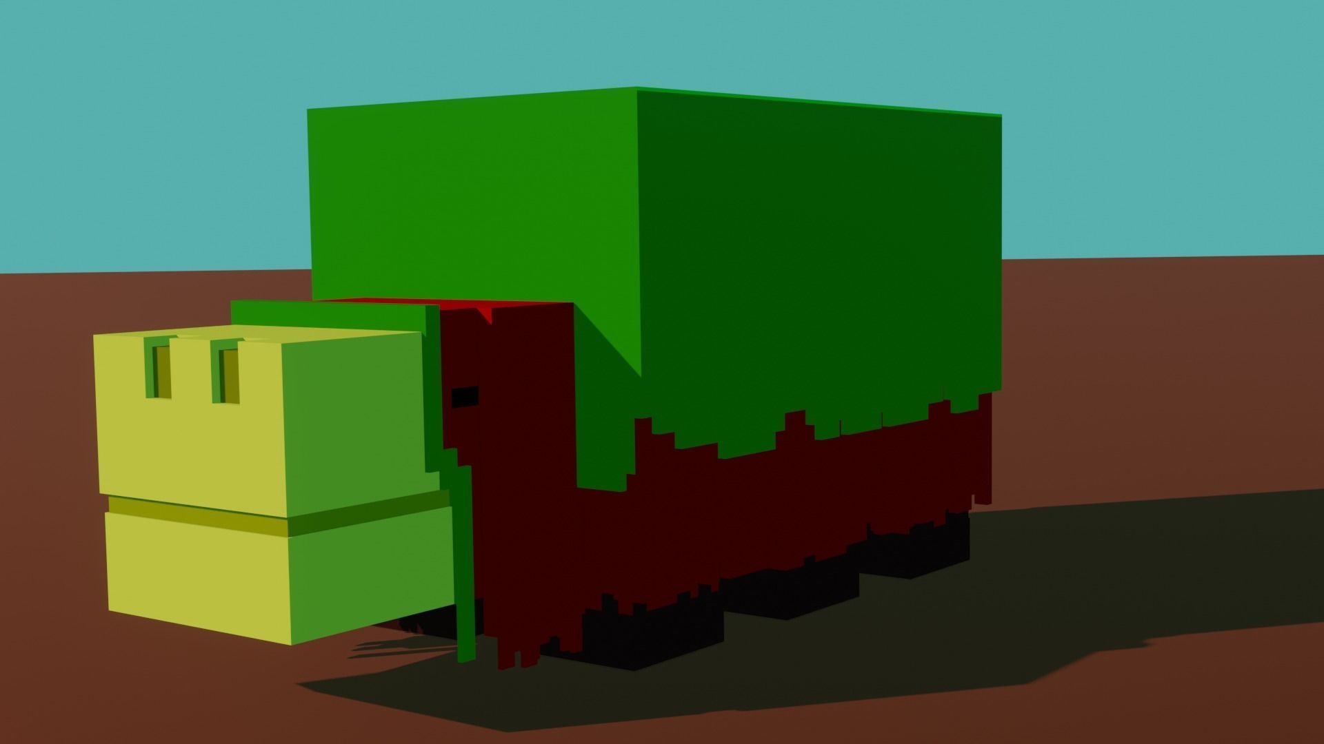 Minecraft Sniffer Standing 3D model 3D printable CGTrader