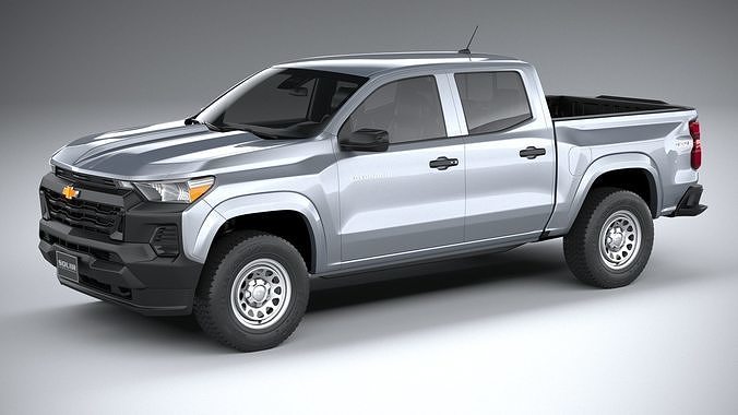 Chevrolet Colorado WT CG 2023 3D model | CGTrader