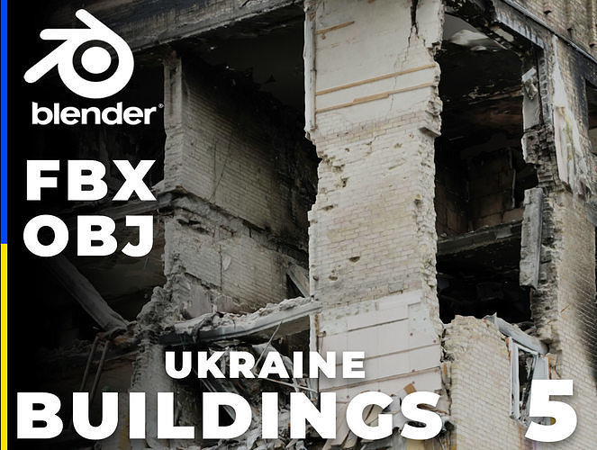 SCANS from Ukraine Buildings set 5