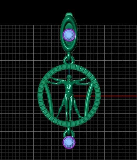 Vitruvian Man set 3D model 3D printable | CGTrader
