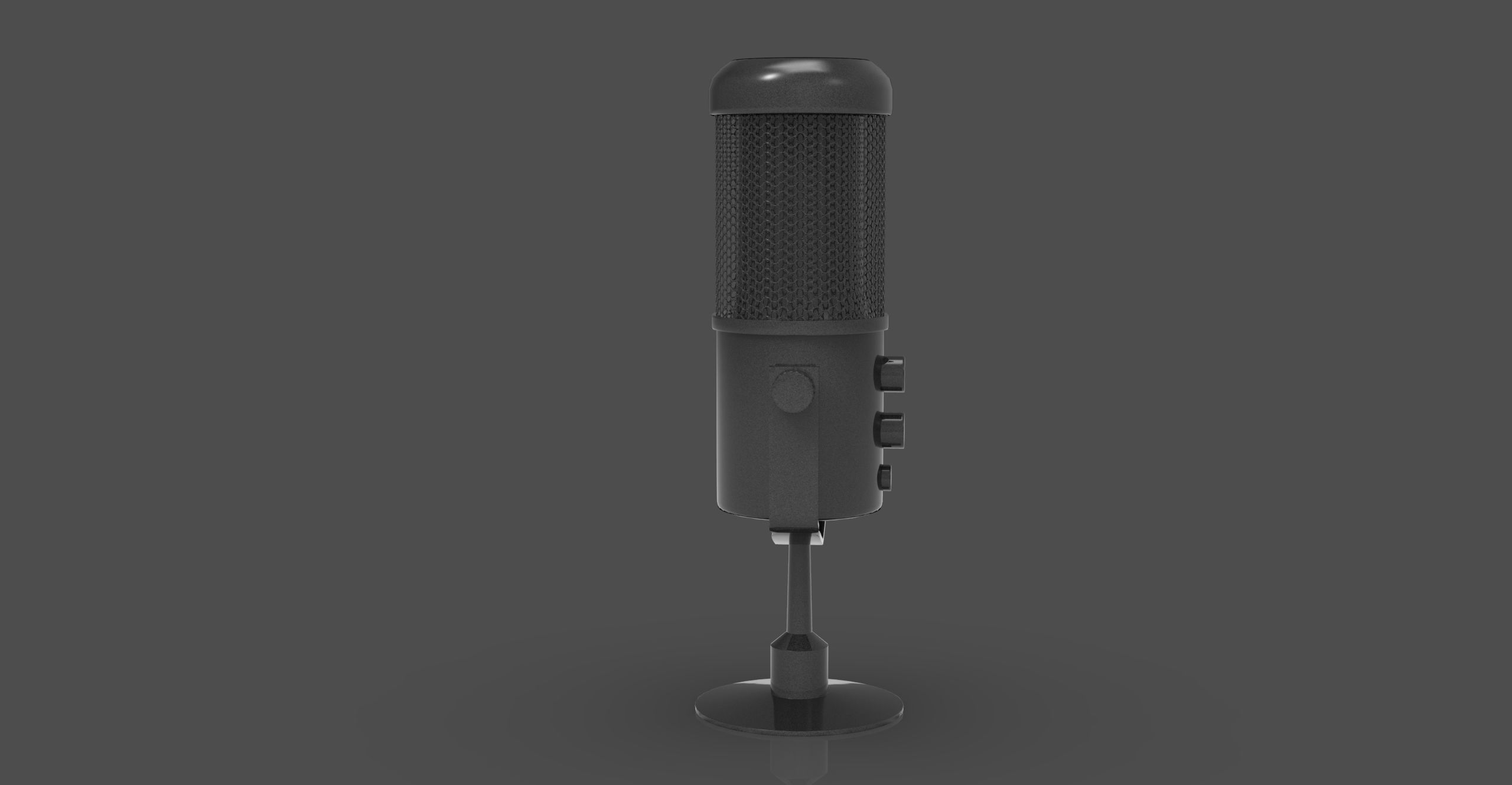 Microphone Moded Microphone Model Make In Autodesk Maya free 3D model | CGTrader