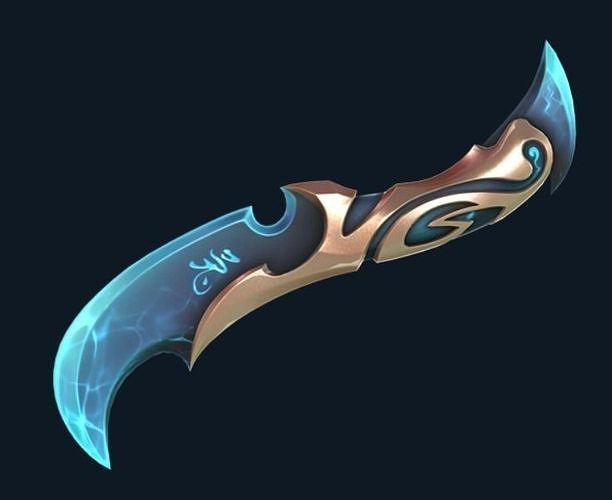 Luna Knife - Valorant 3D Model