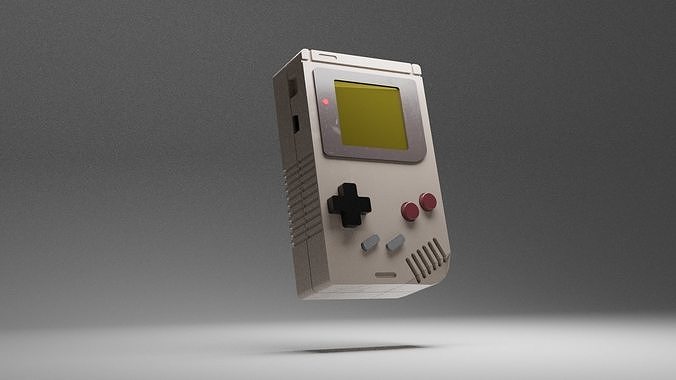 3D model Gameboy nintendo VR / AR / low-poly | CGTrader