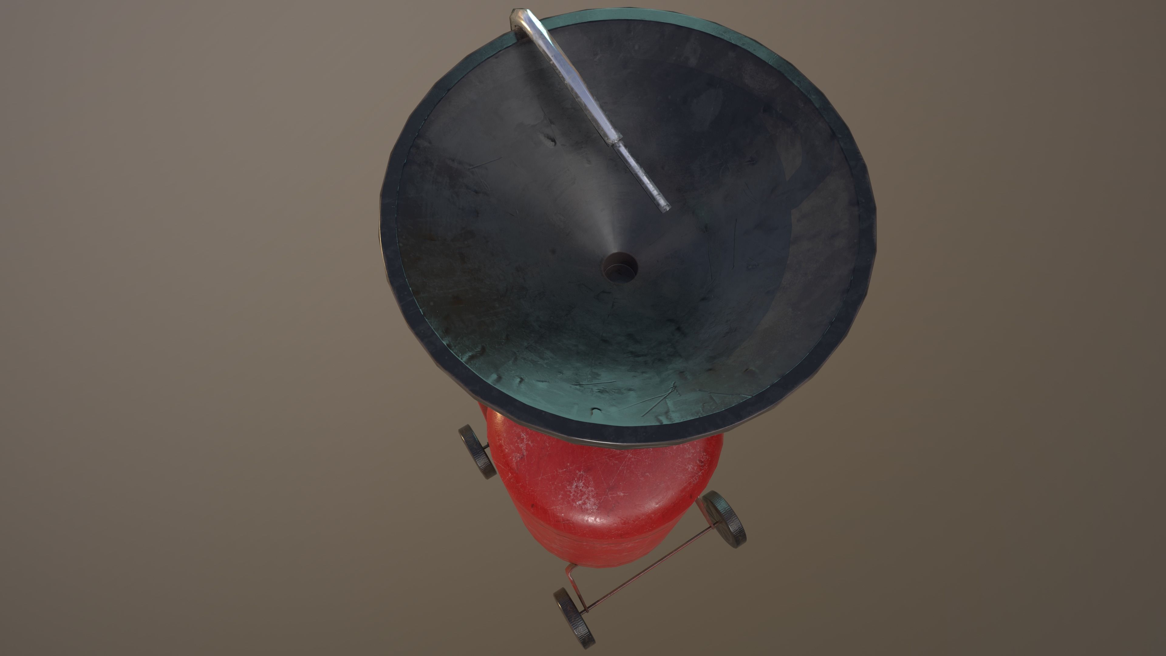 3D model 2 Version Waste Oil Drain Tank Gallon Extractor game ready VR ...