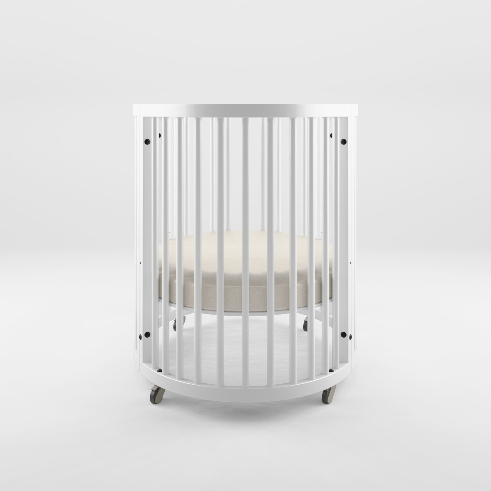 3D model 3D Model of Stokke Crib White VR / AR / lowpoly CGTrader
