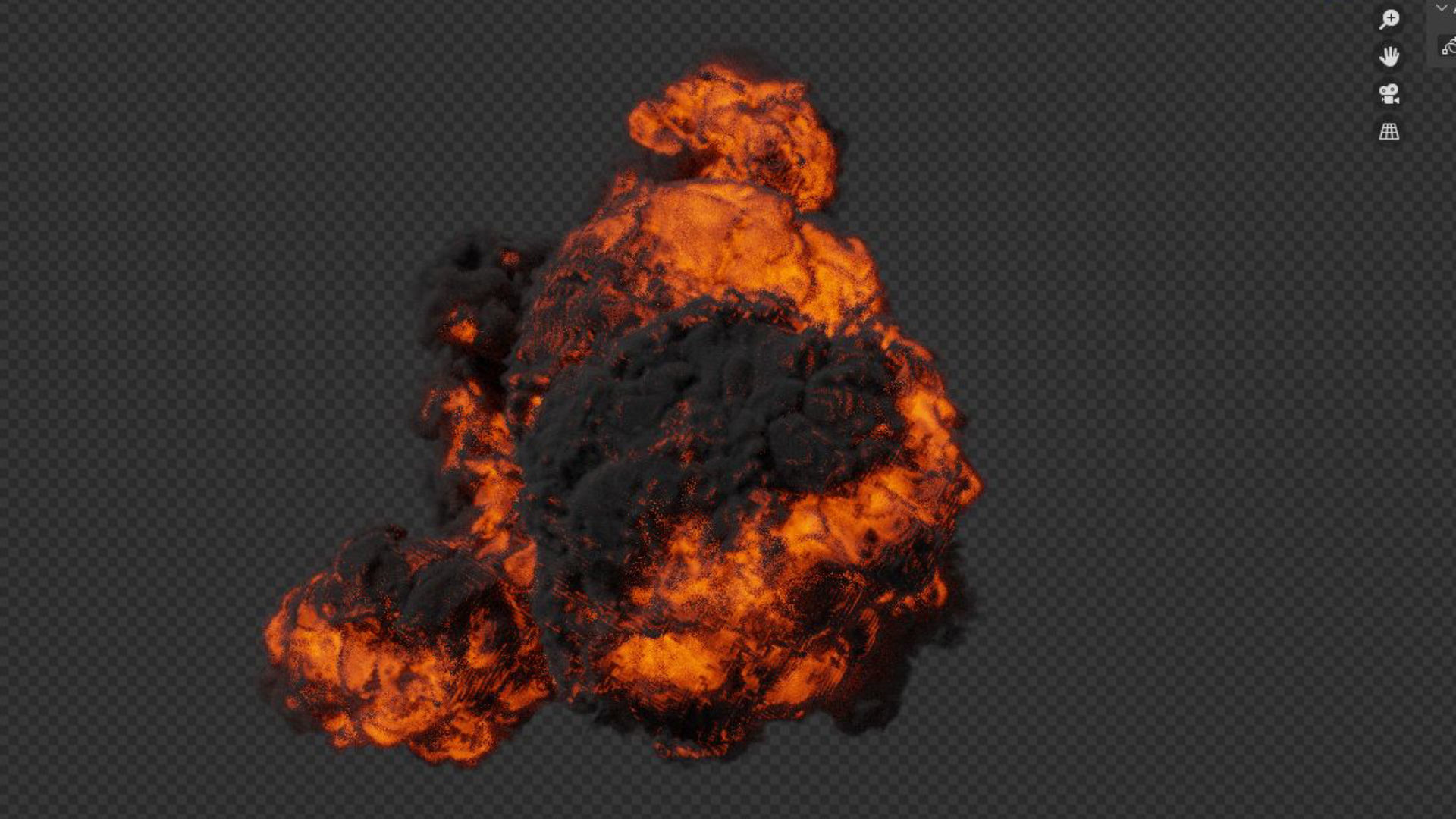 Explosion Bomb Animation 3D model animated CGTrader