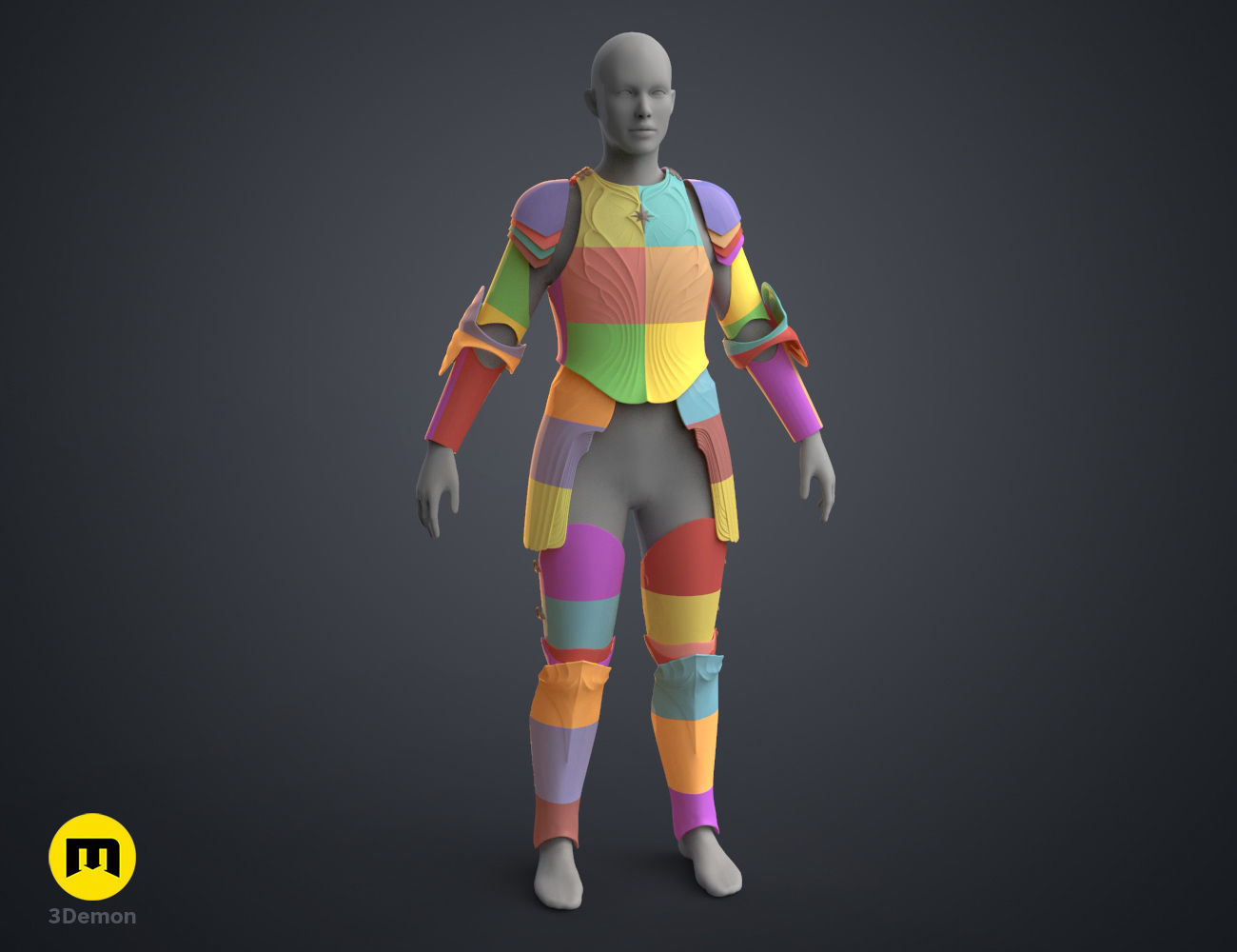 Galadriel armor - Rings of Power 3D model 3D printable | CGTrader