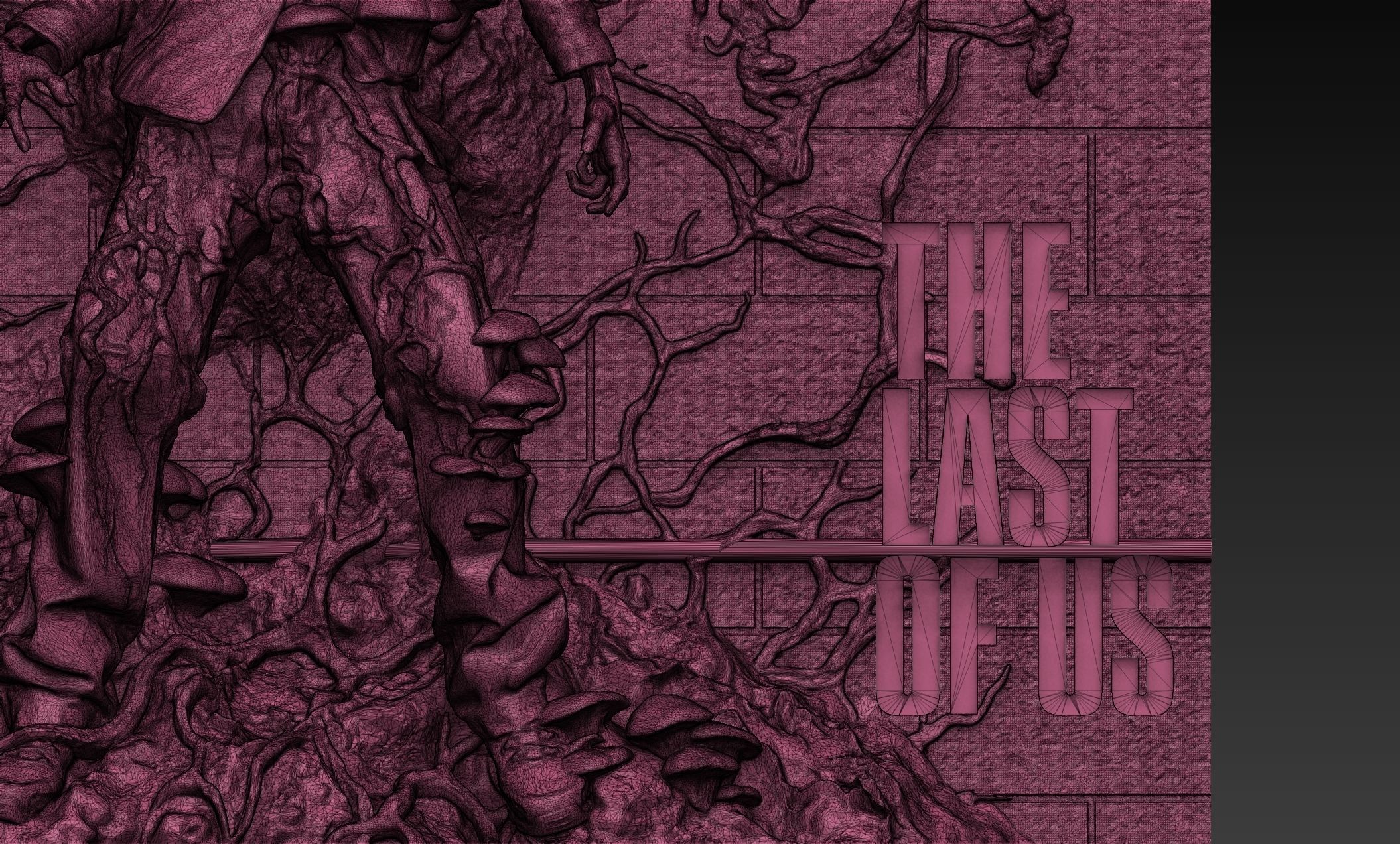 Last of Us - Infected Relief 3D model 3D printable | CGTrader