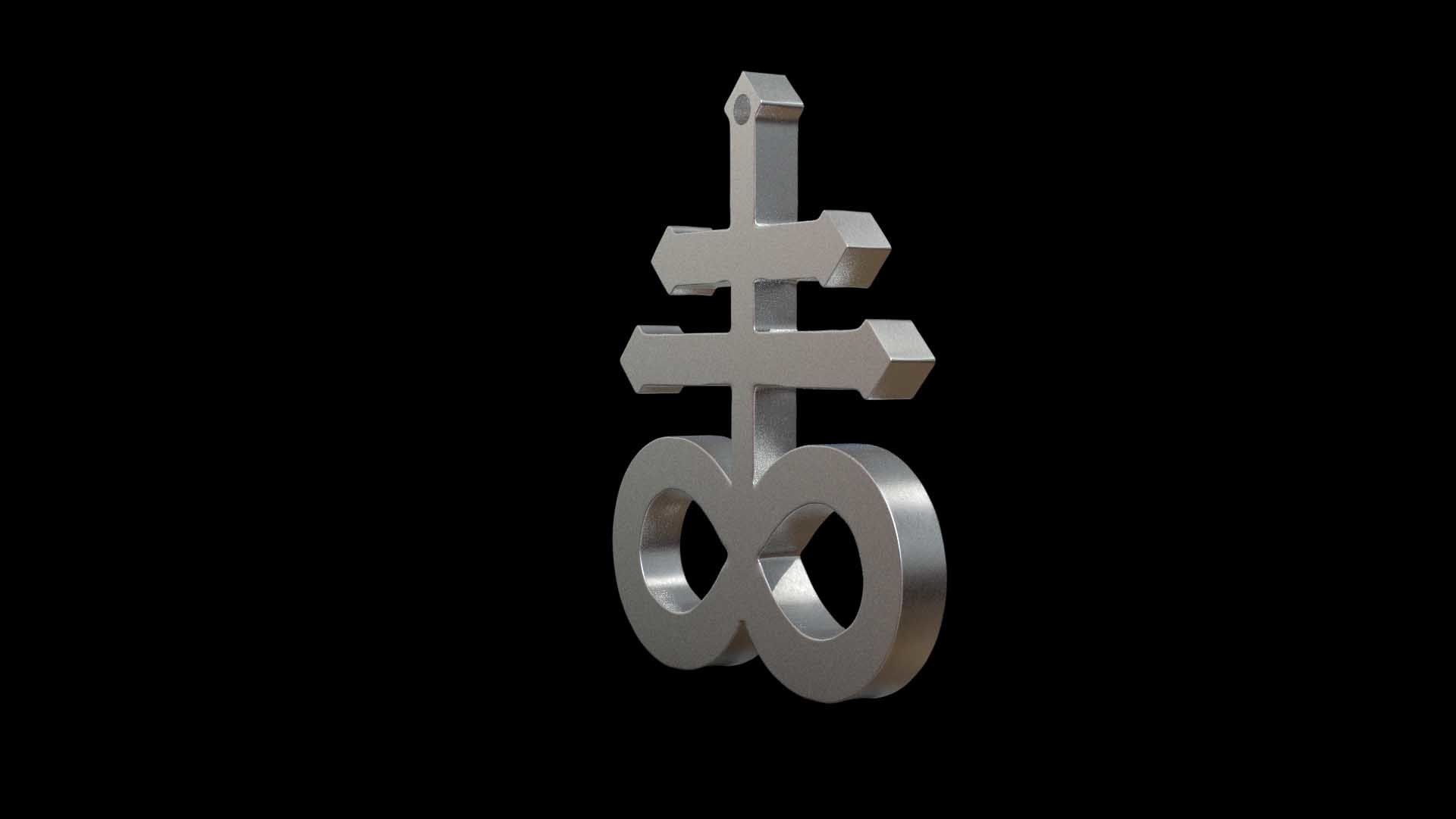 Leviathan Cross 3D model 3D printable | CGTrader