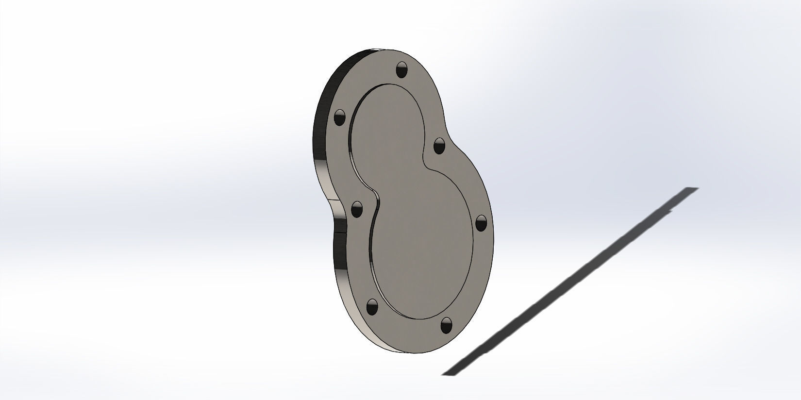 Rotary Piston Oil Pump Solidworks Tutorial 3D model animated CGTrader