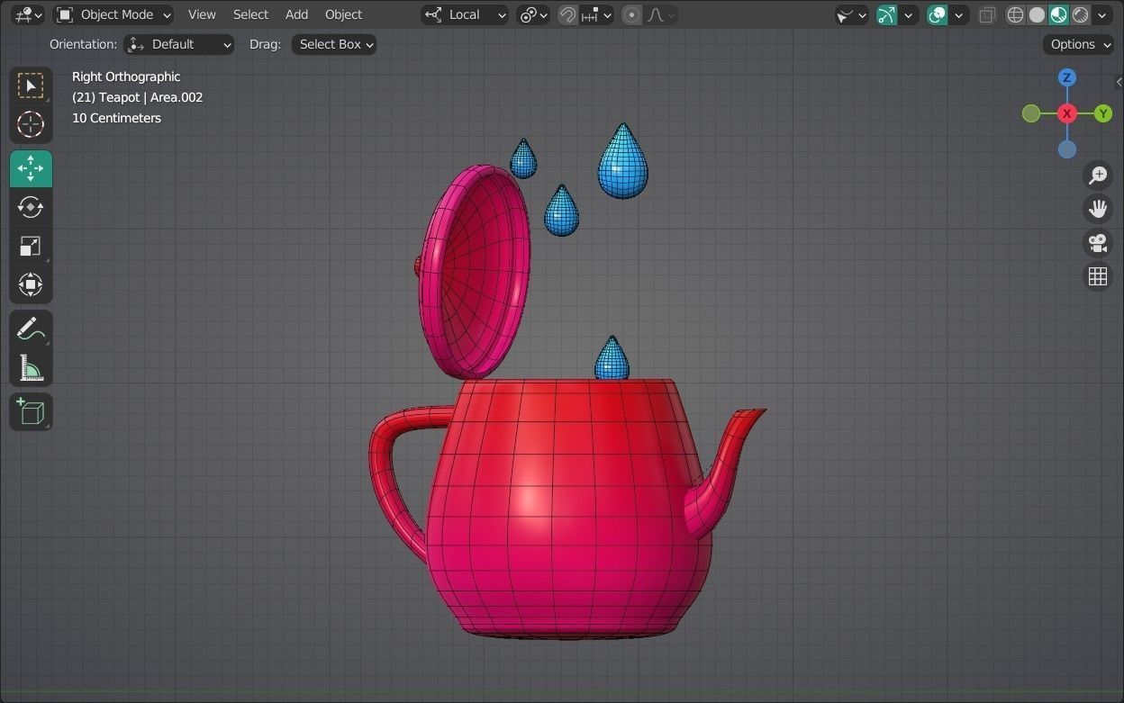 3D model Teapot Emoji new Animated VR / AR / lowpoly CGTrader