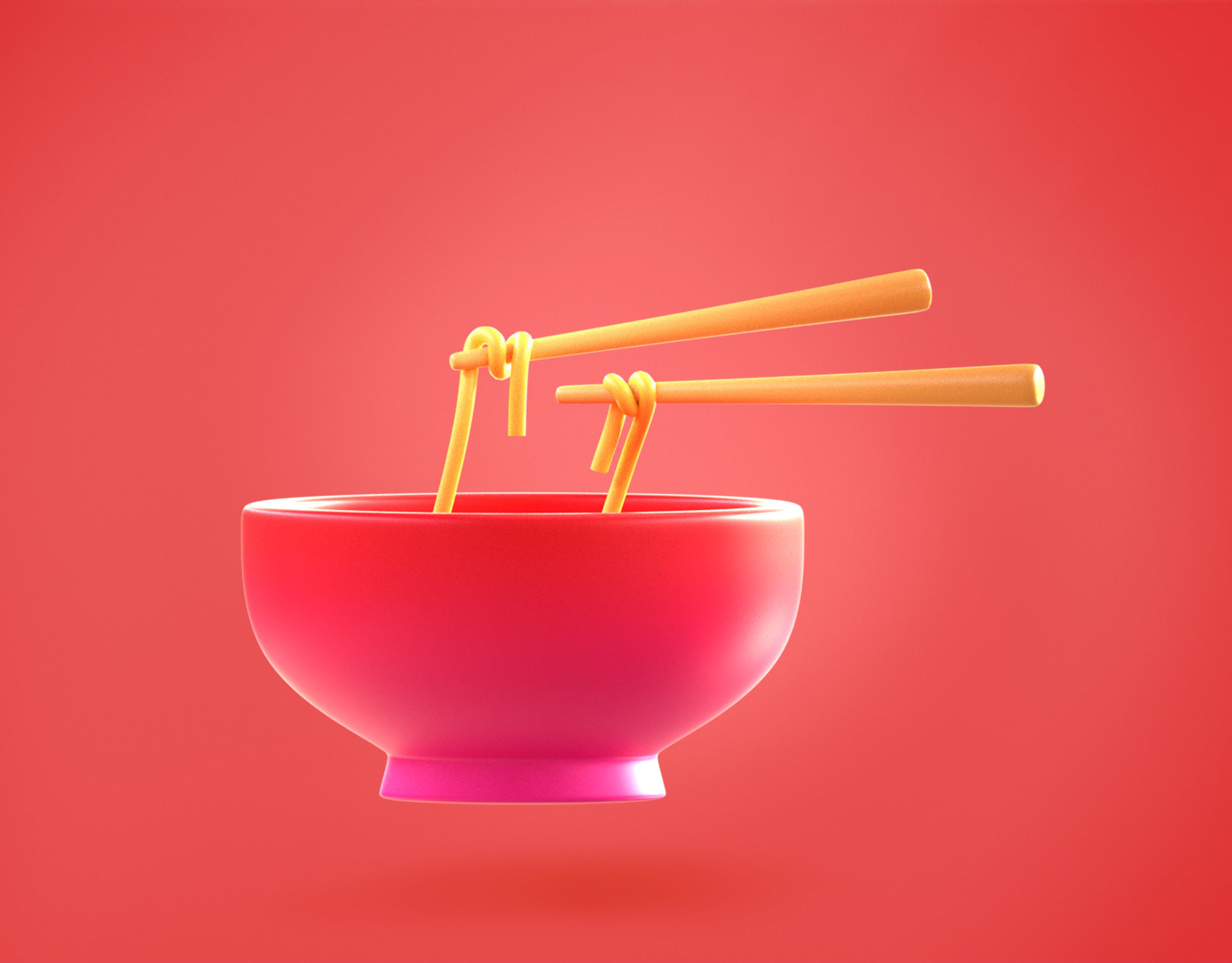 3D model Noodles Emoji new Animated VR / AR / lowpoly CGTrader