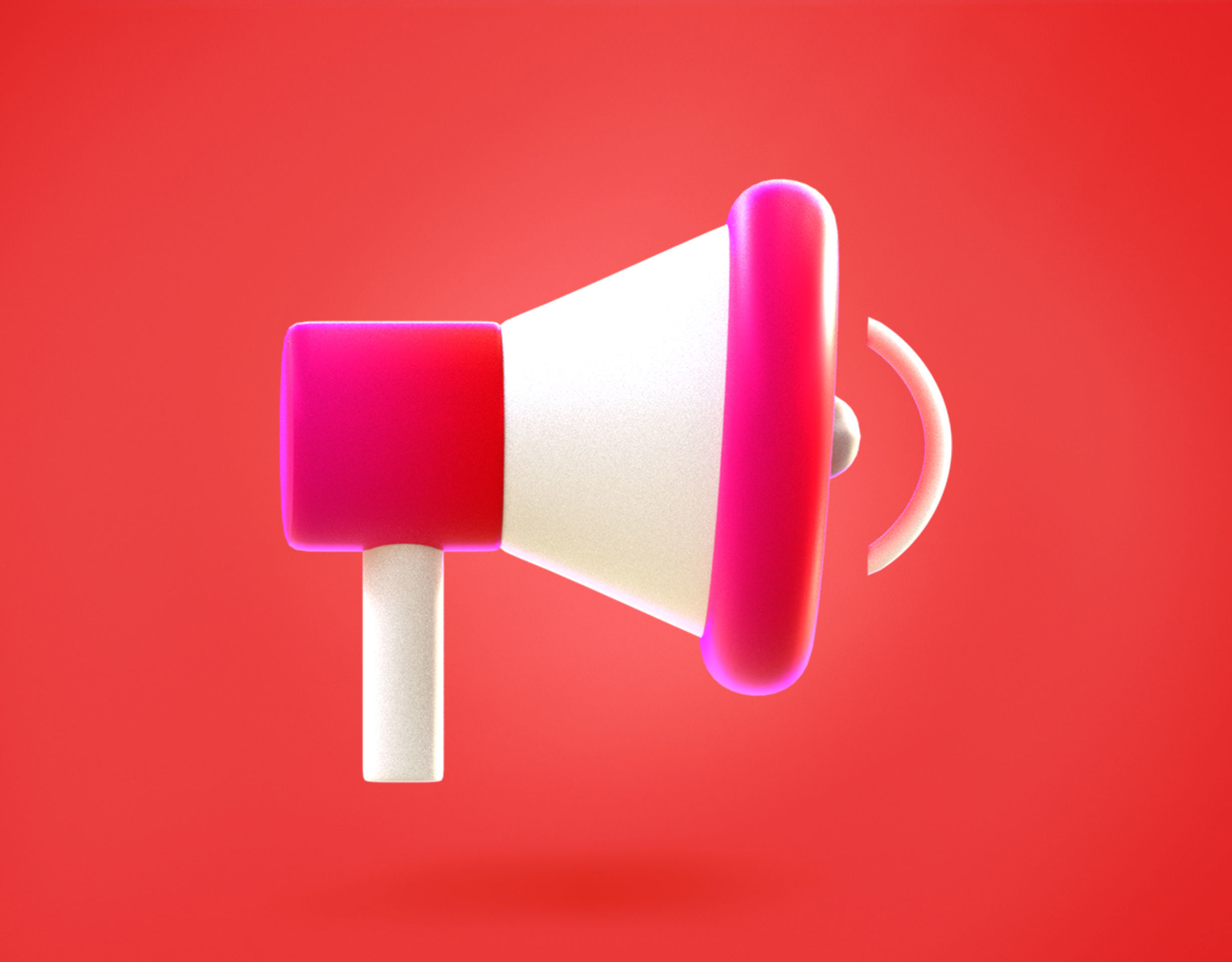 3D model Megaphone Emoji new Animated VR / AR / lowpoly CGTrader