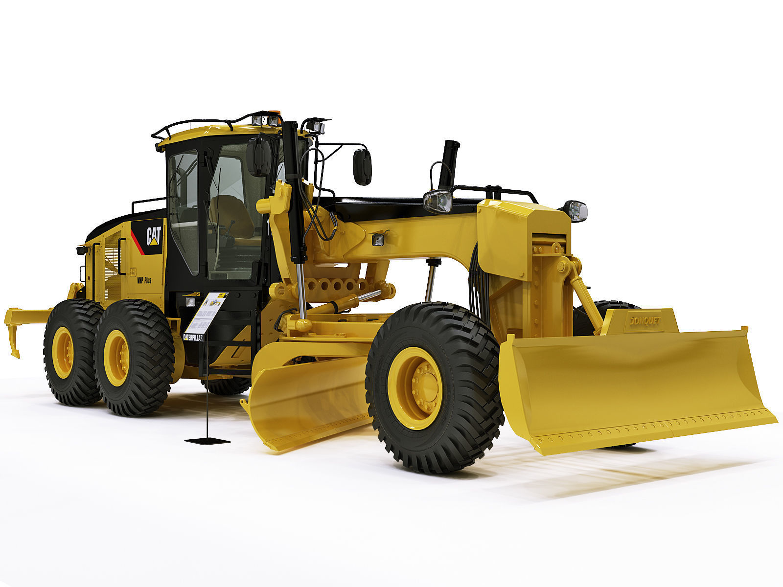 Motor Grader 3D model | CGTrader
