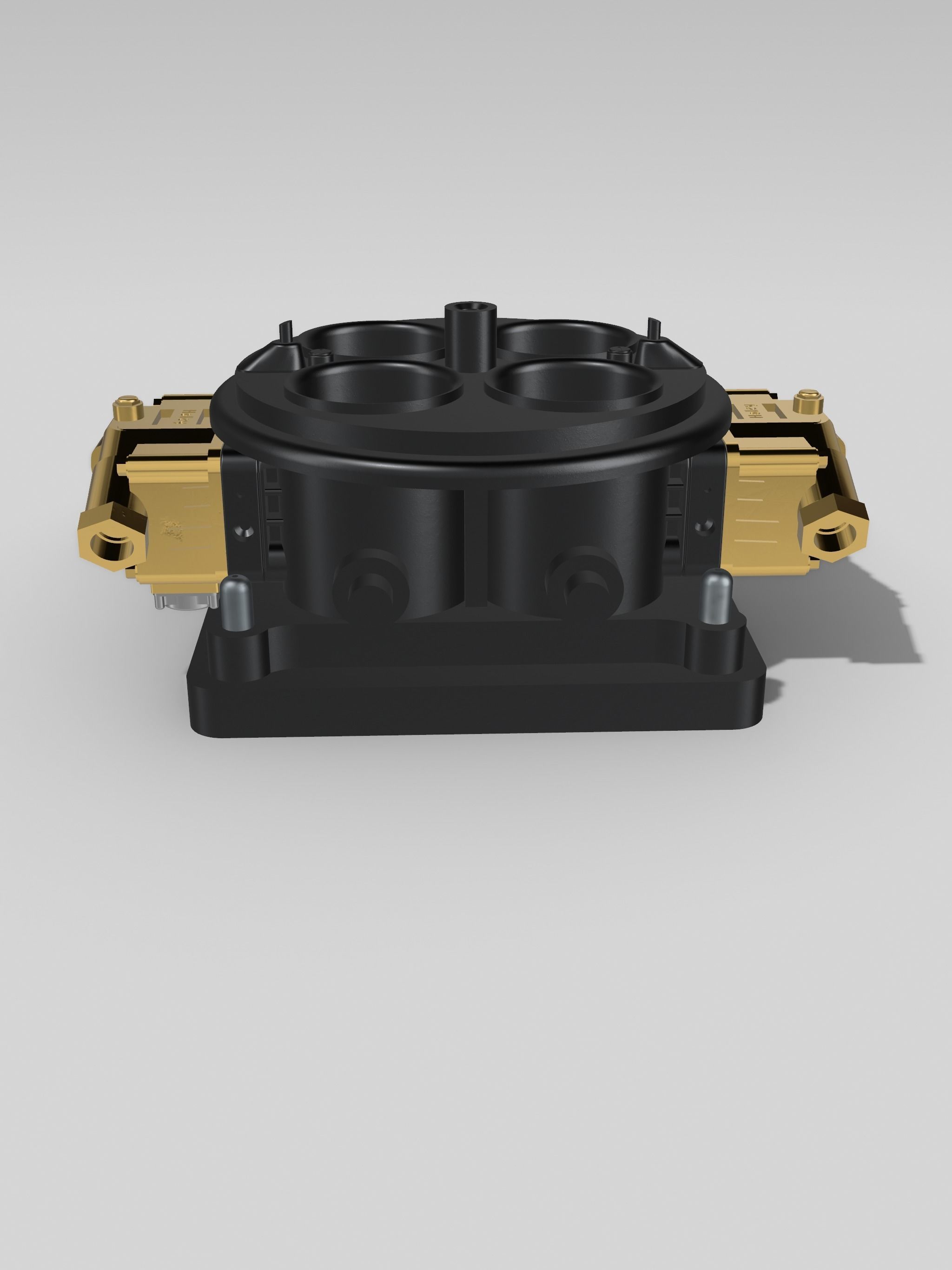DOMINATOR CARB 3 PIECE 4500 CARBURETOR 3D model 3D printable | CGTrader