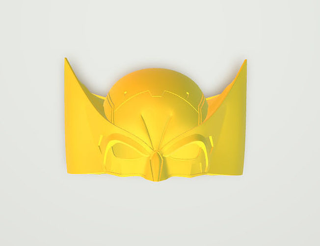 Wolverine X men Helmet Mask 3D model 3D printable | CGTrader