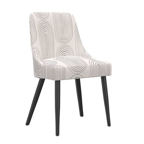 Geller Modern Dining Chair in Patterns 3D model CGTrader