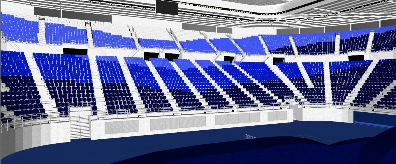 3D model Rod Laver Arena VR / AR / low-poly | CGTrader