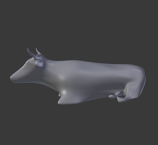 Cow to print 3D model 3D printable | CGTrader