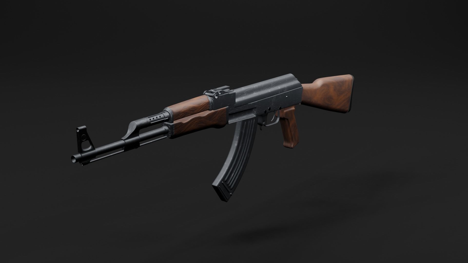 3D model Ak 47 VR / AR / low-poly | CGTrader