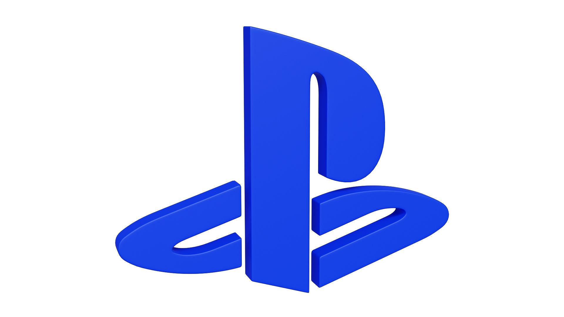 Playstation logo 3D model CGTrader