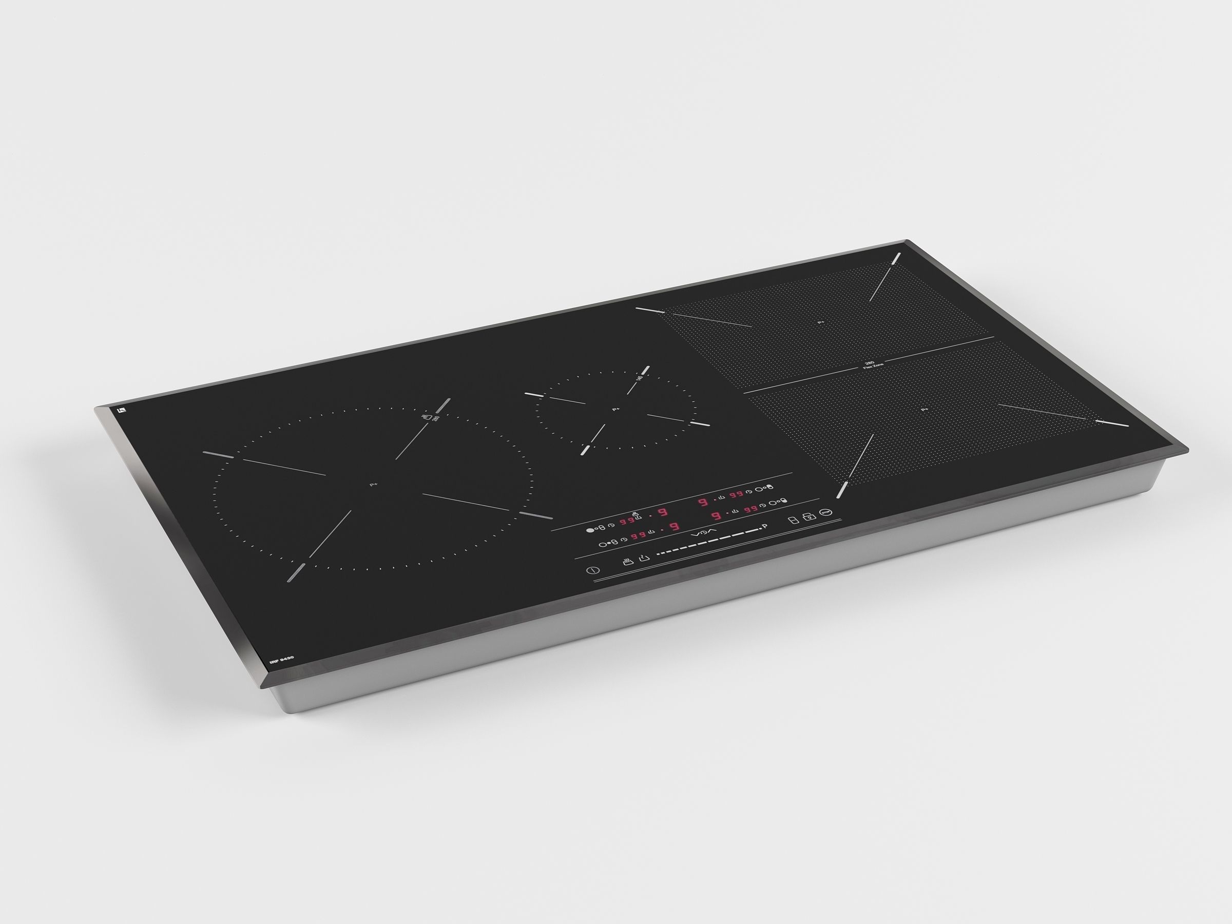 Induction Hob SPACE IRF 9430 3D model CGTrader