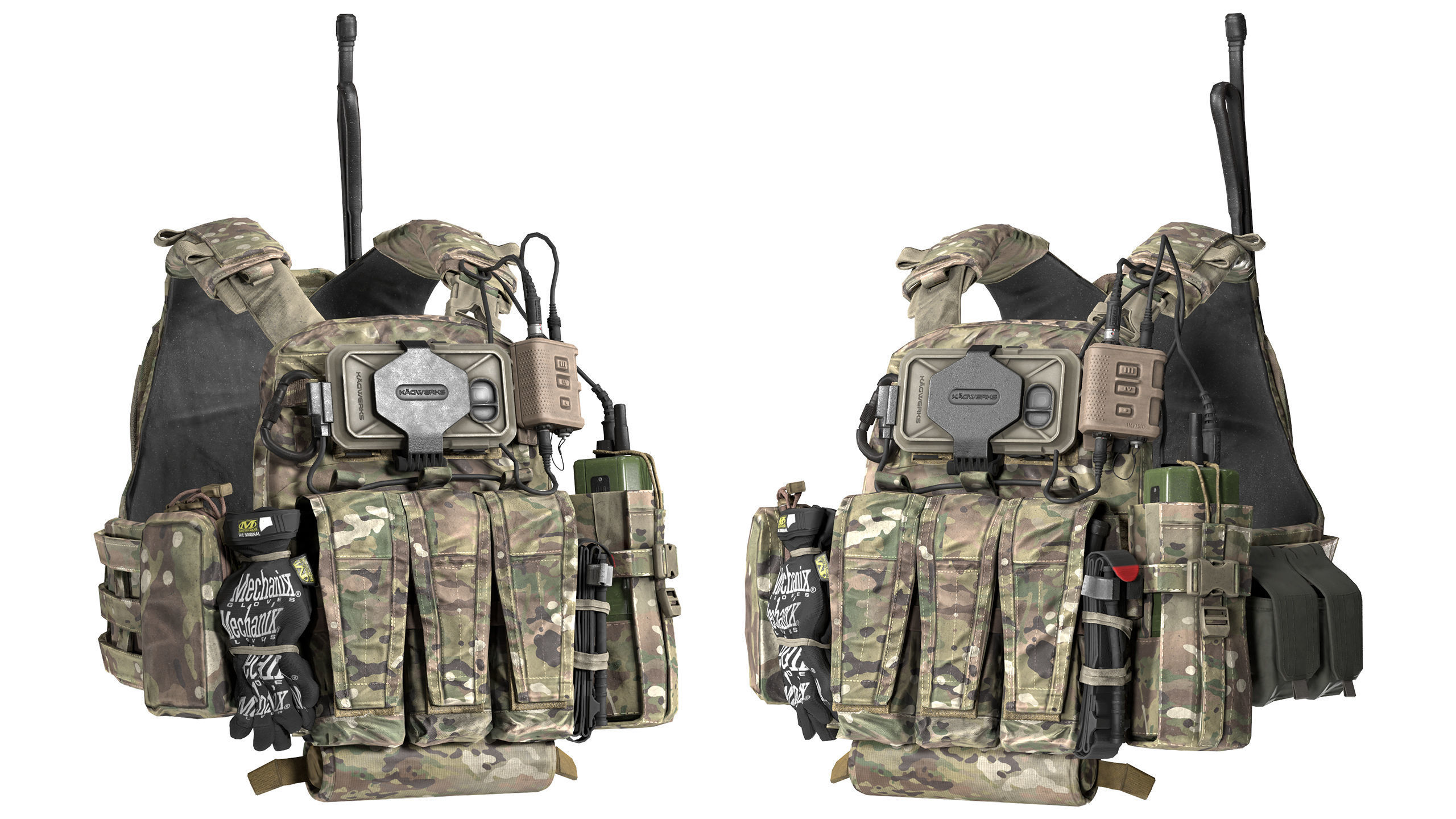 3D model AVS PLATE CARRIER V2 VR / AR / low-poly | CGTrader