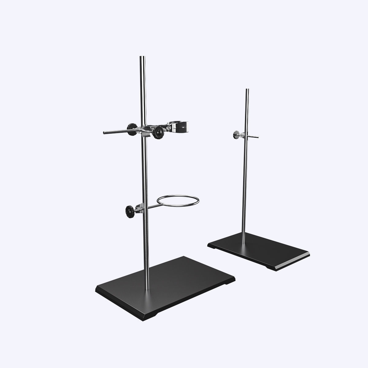 Retort Stands Support Clamp Flask Lab Stand Set Lab Bracket 3D model