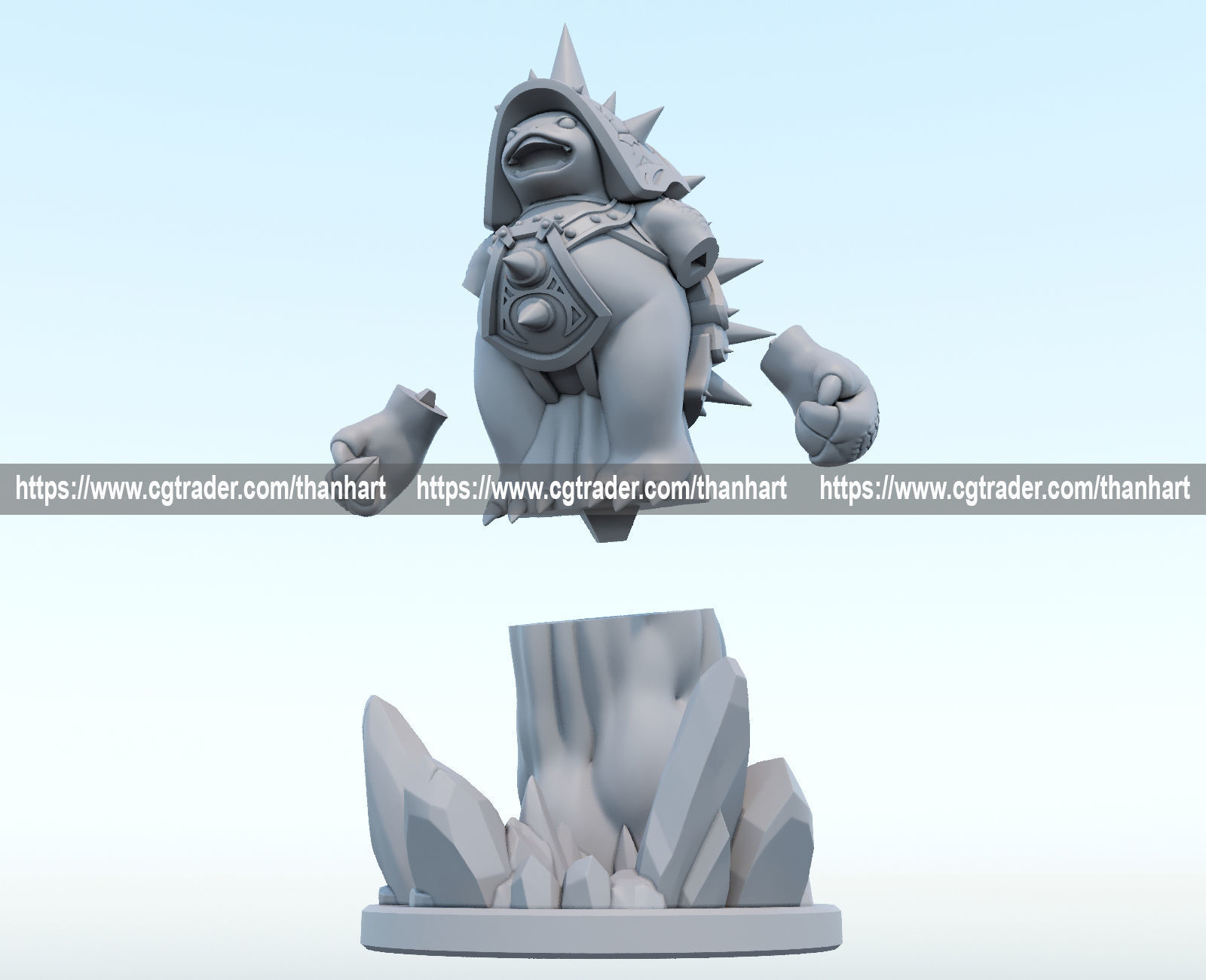 rammus 3D print model from League of Legends 3D model 3D printable ...