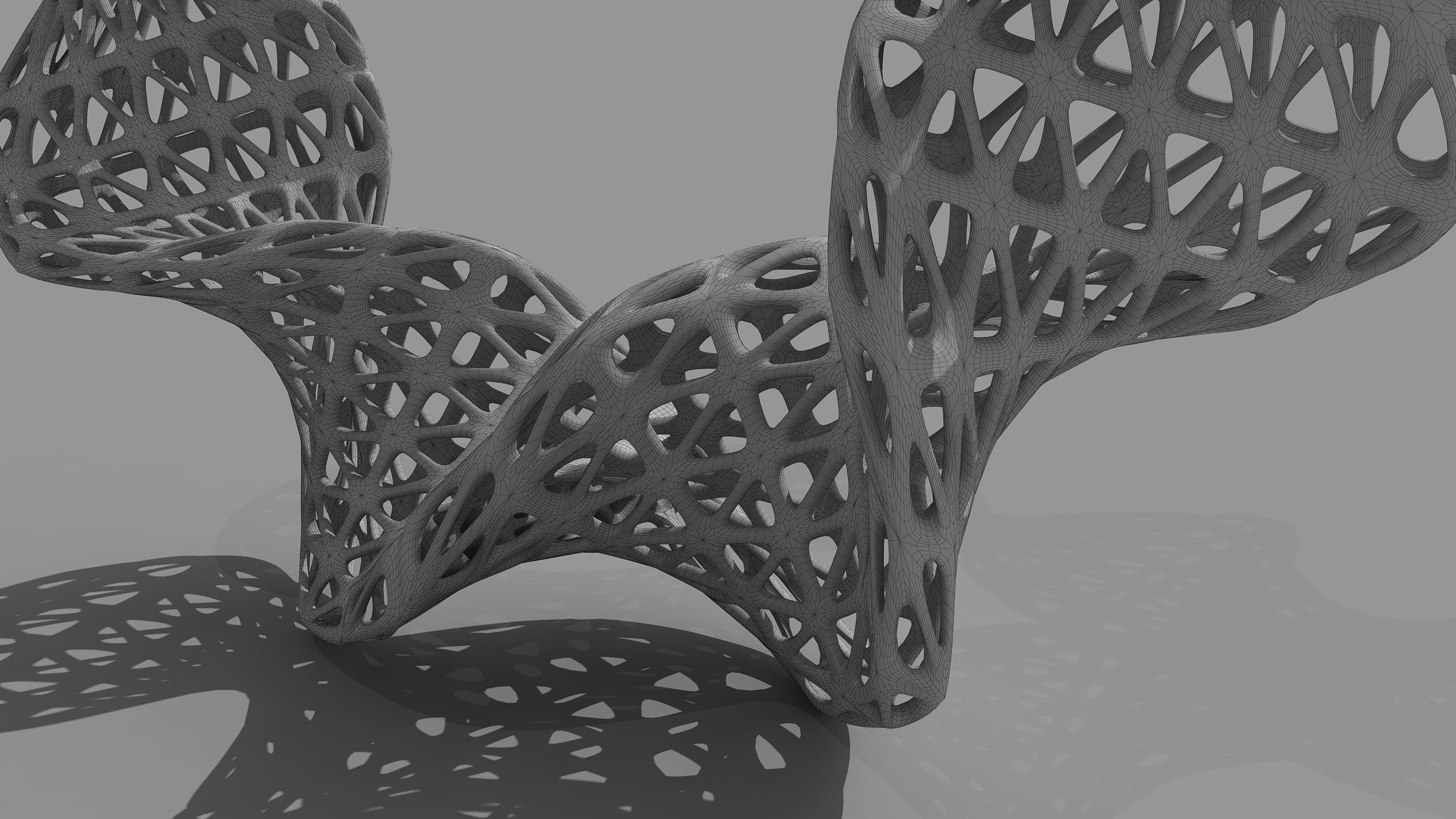 0111 Organic Shape 3D model CGTrader