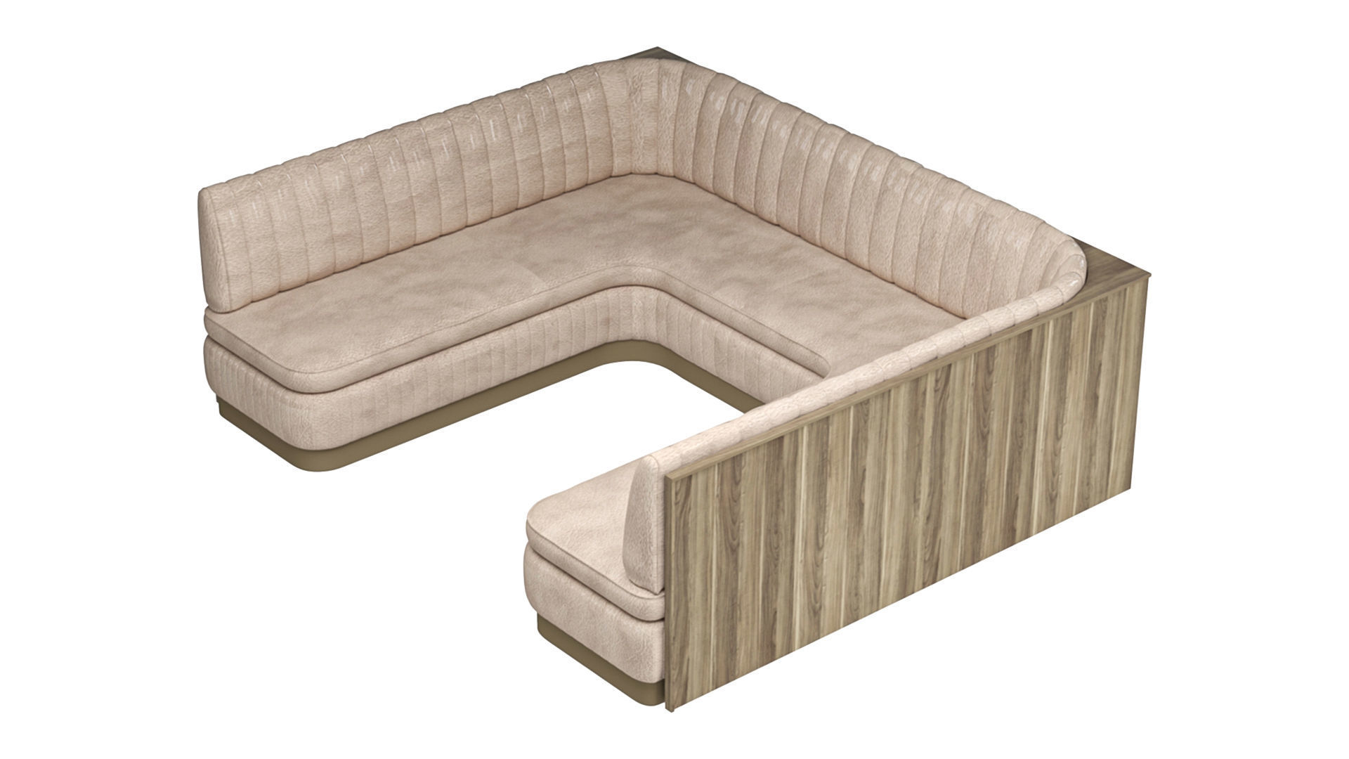 Restaurant Sofa Modern 3D model CGTrader